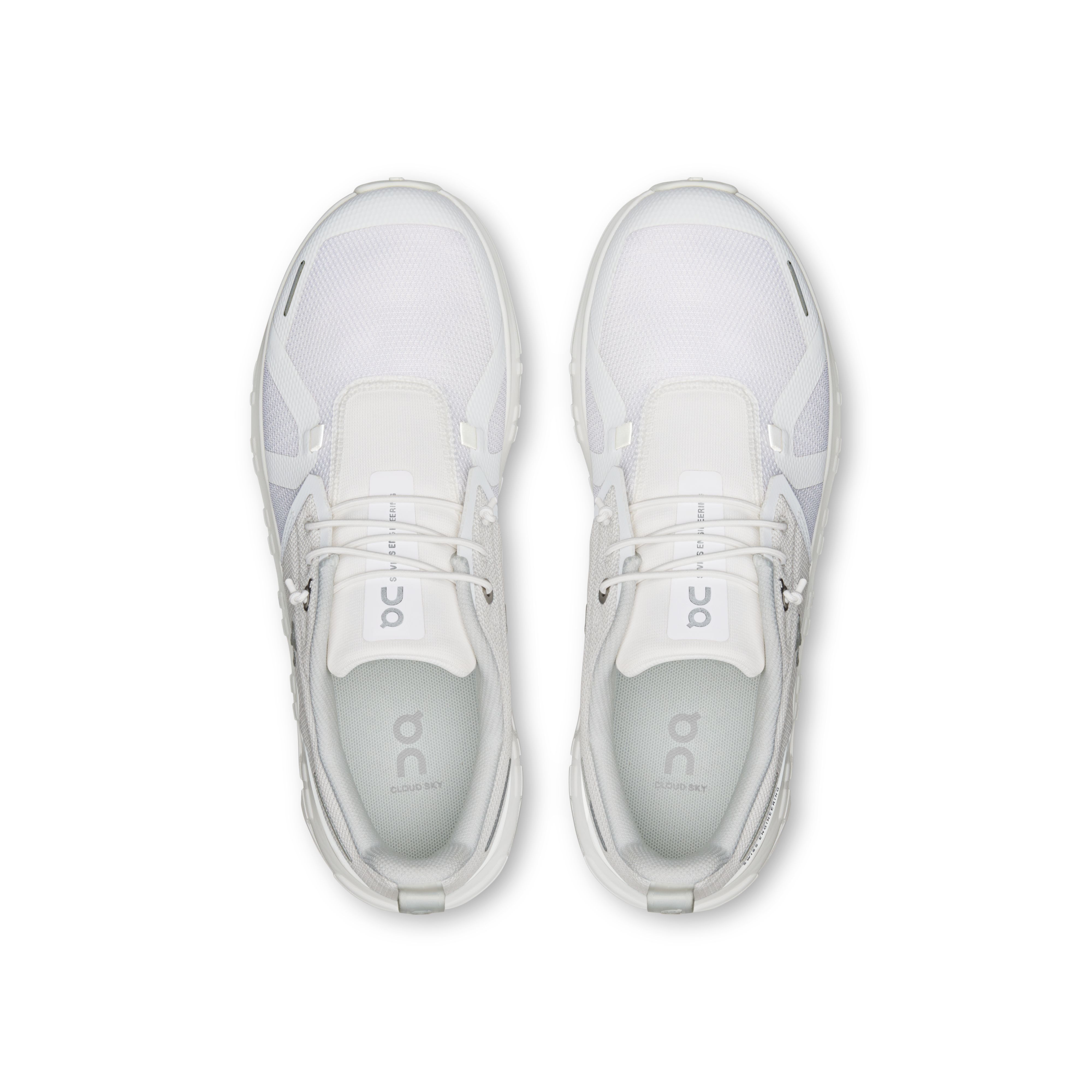 On Cloud Sky 2 White & White Youth Active life Shoes