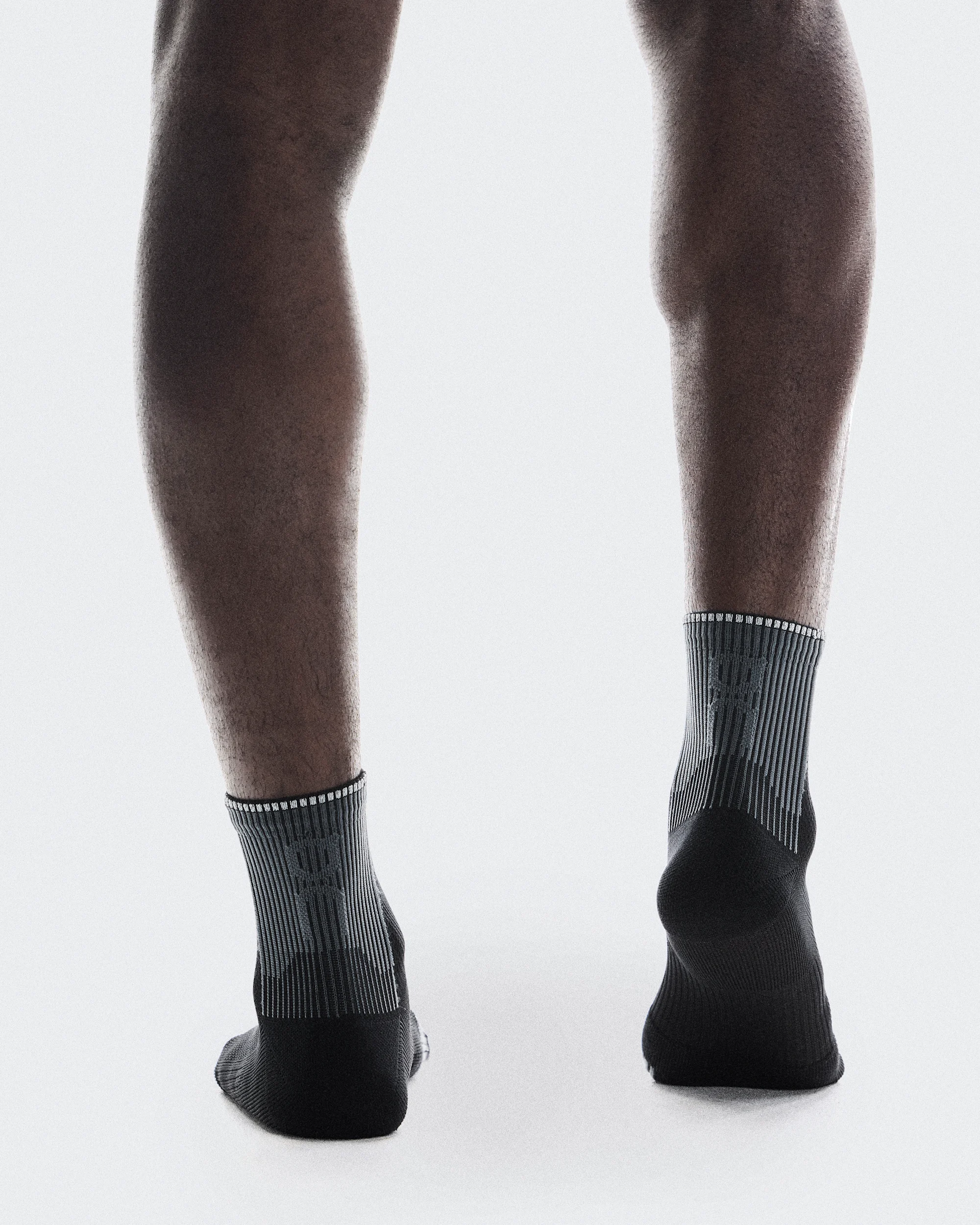 Performance Run Sock Mid Brume | Clove - thumbnail 9