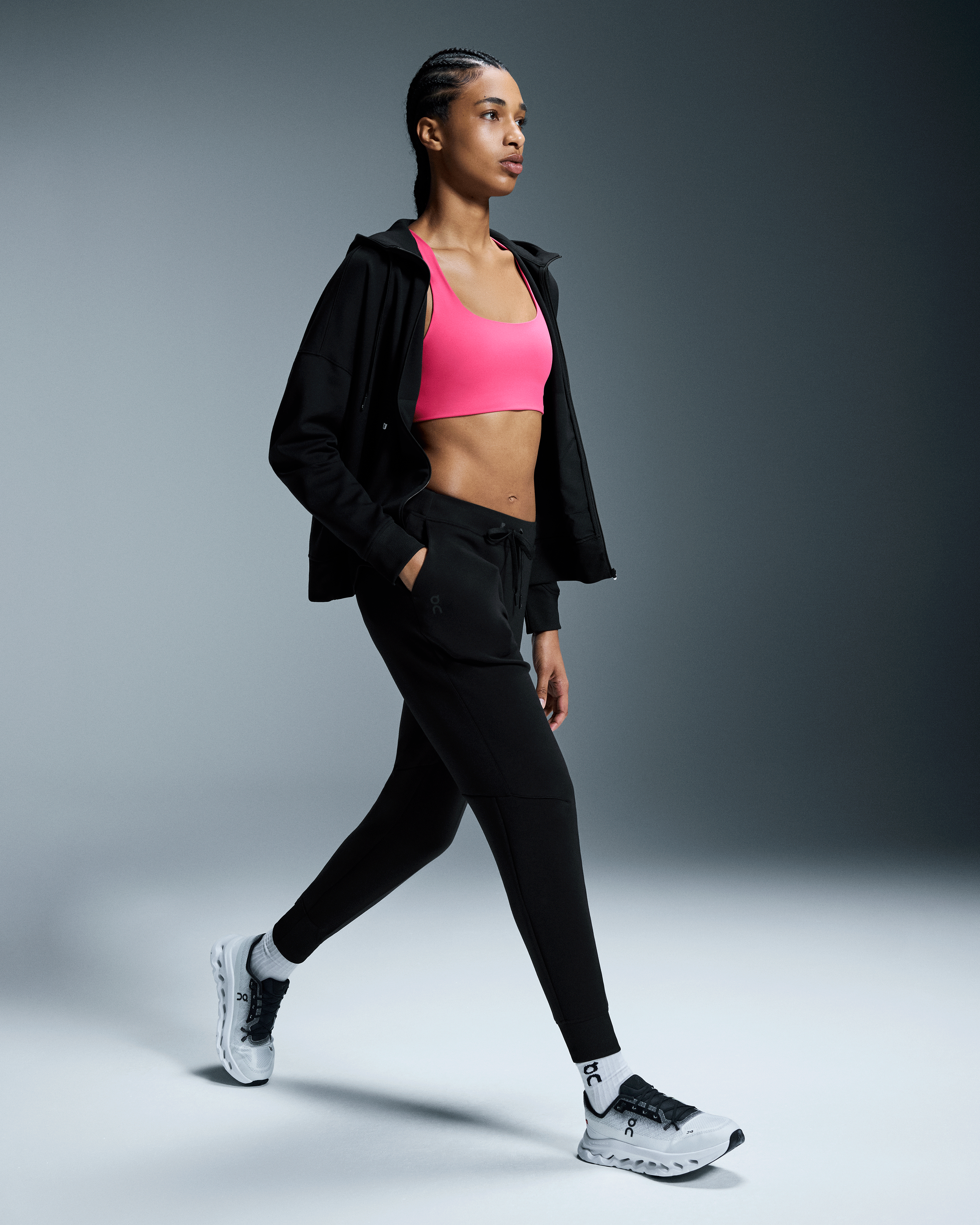 Sweat PantsWomen / Black / L