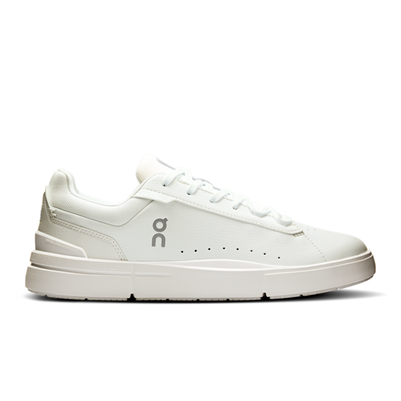 On Women's THE ROGER Advantage Tennis Shoe in White/White, Size: 11, Recycled Polyester