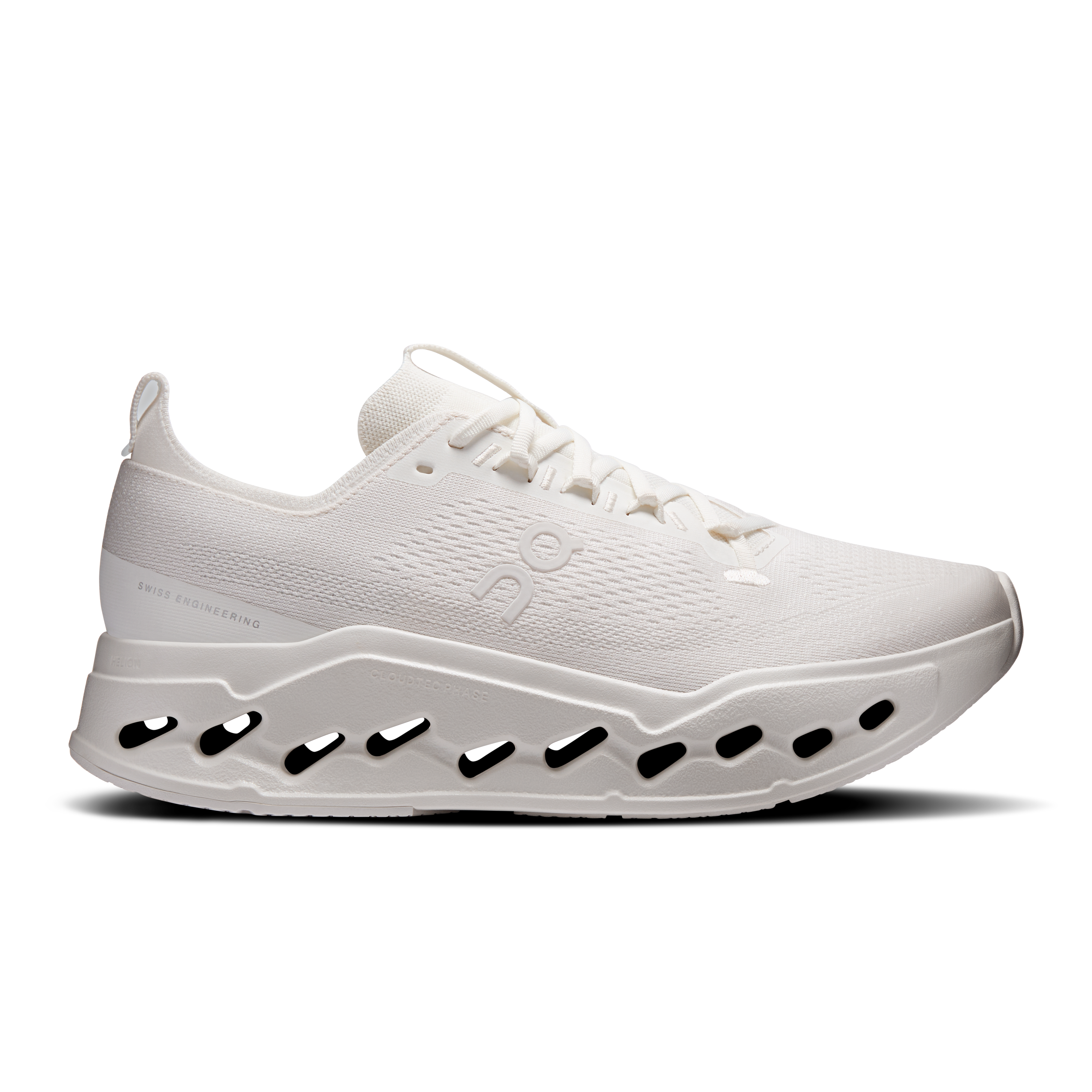Cloudsurfer Max Erewhon Shoe in Ivory/White