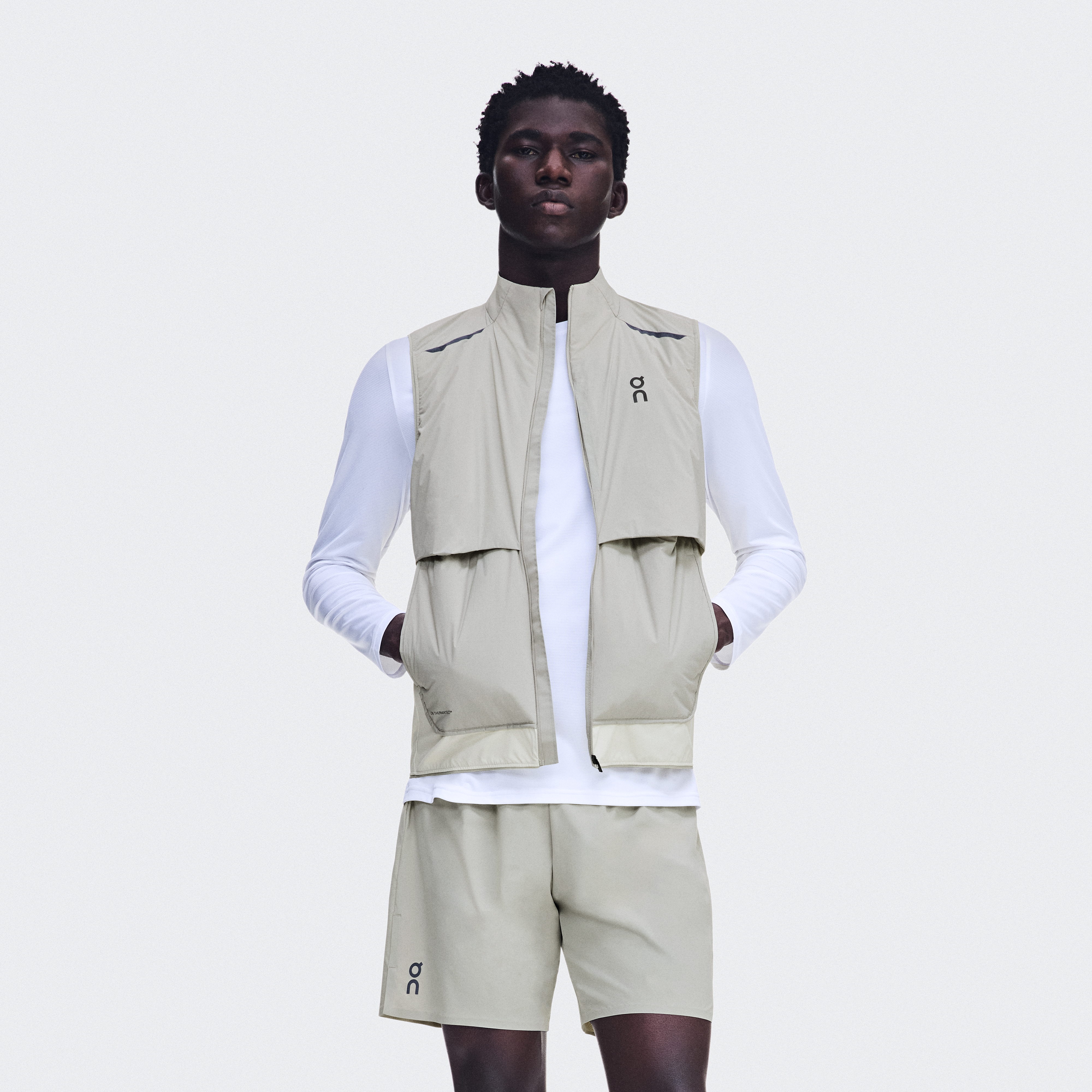 Weather Vest in Brume/Hare