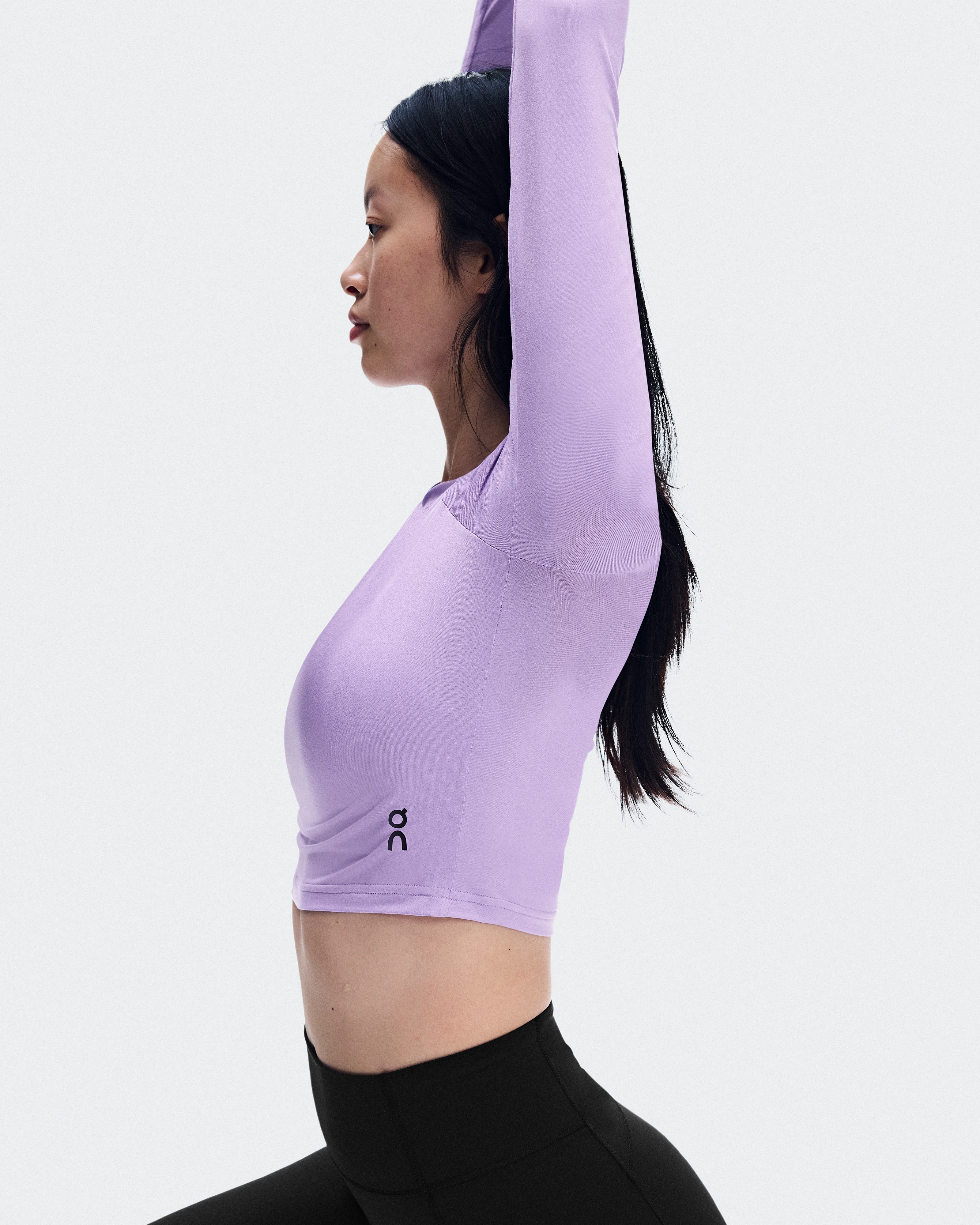 On Studio Long-T Crop Bloom Women Tops and t-shirts