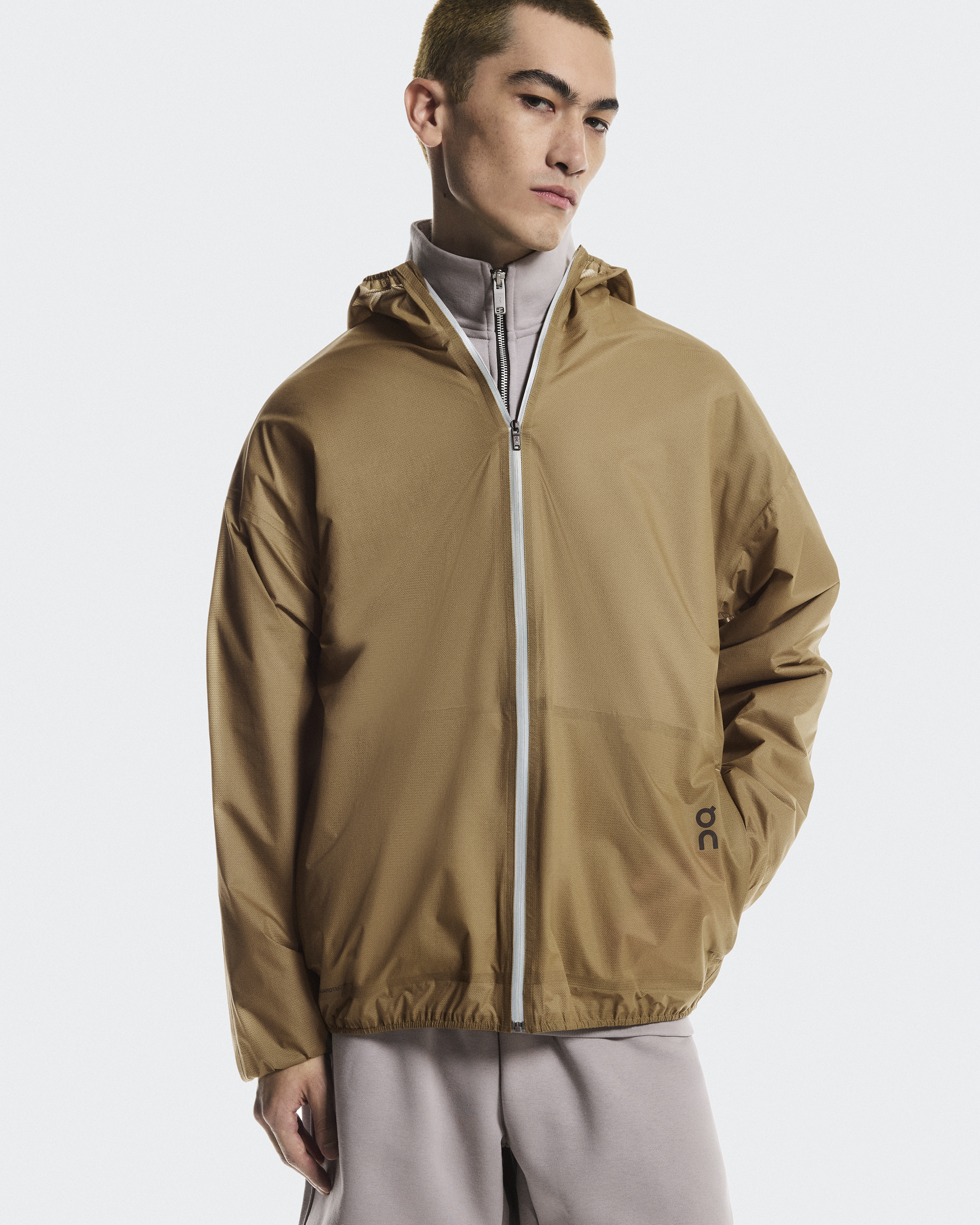Men's Explore Lightweight Waterproof Jacket | Beige | On United States