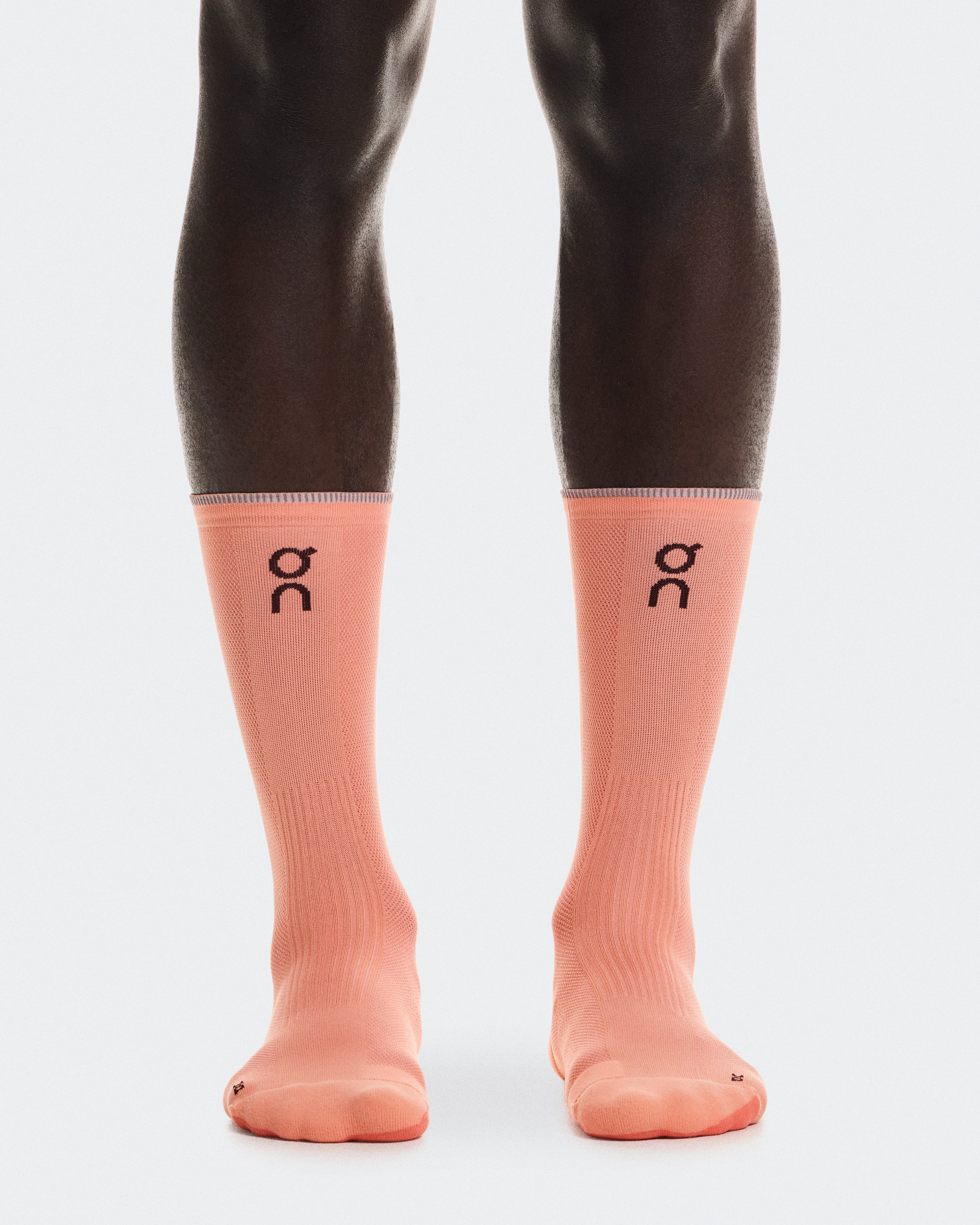On Elite Run Sock High Sunstone & Reef Unissex Meias