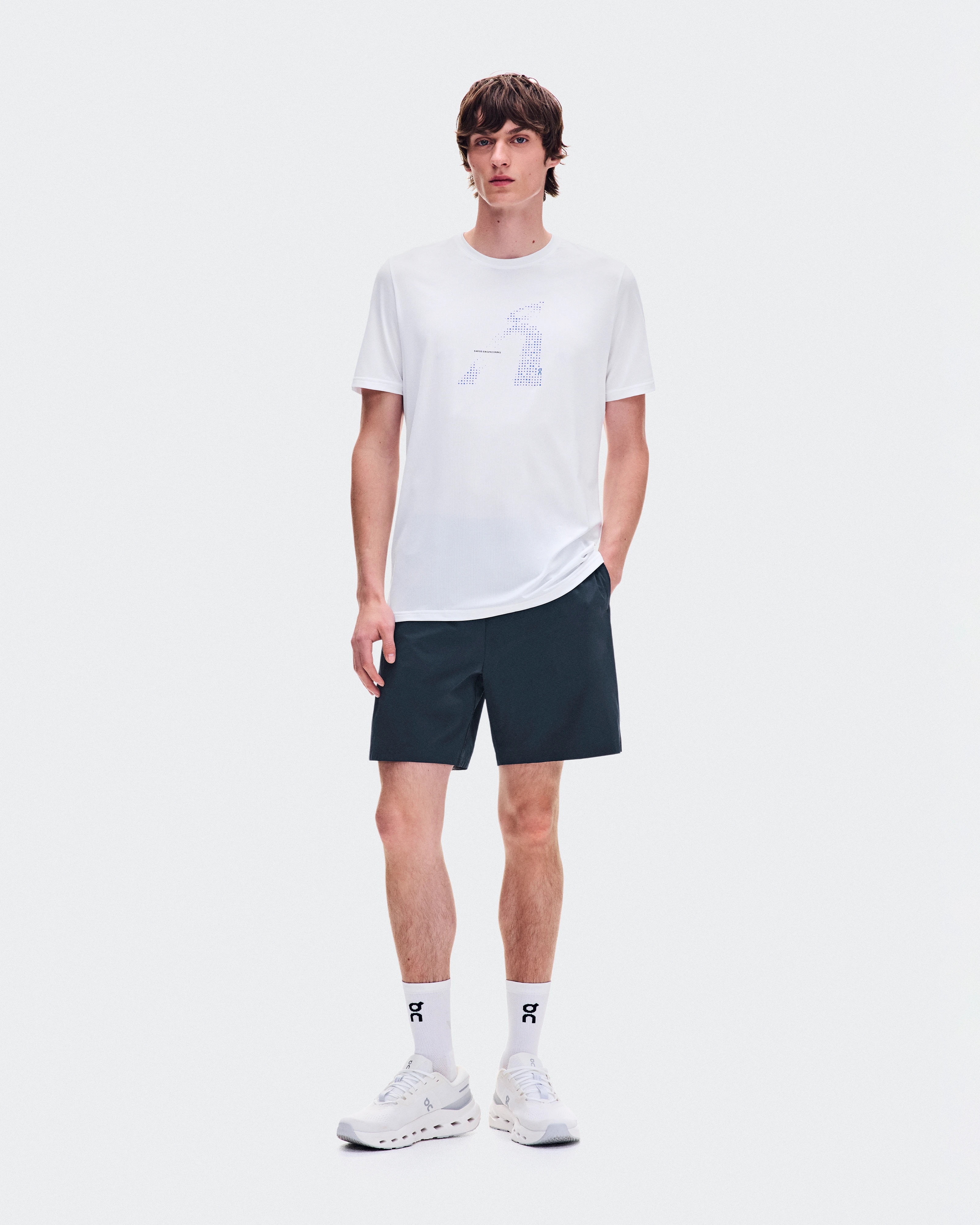 On Core-T Graphic White メンズ トップス&Tシャツ