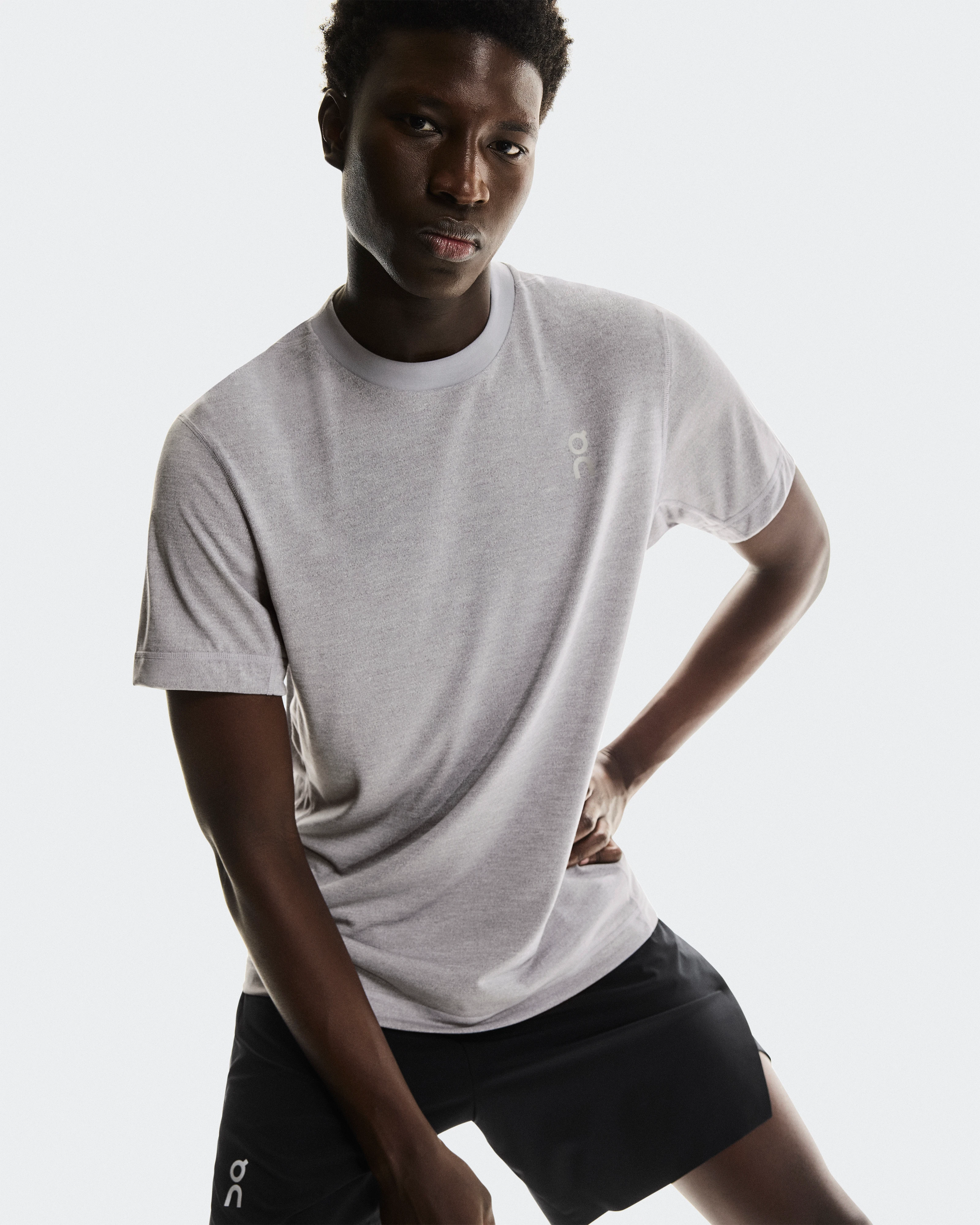 On Train-T Graphic Lilac Men Tops and t-shirts