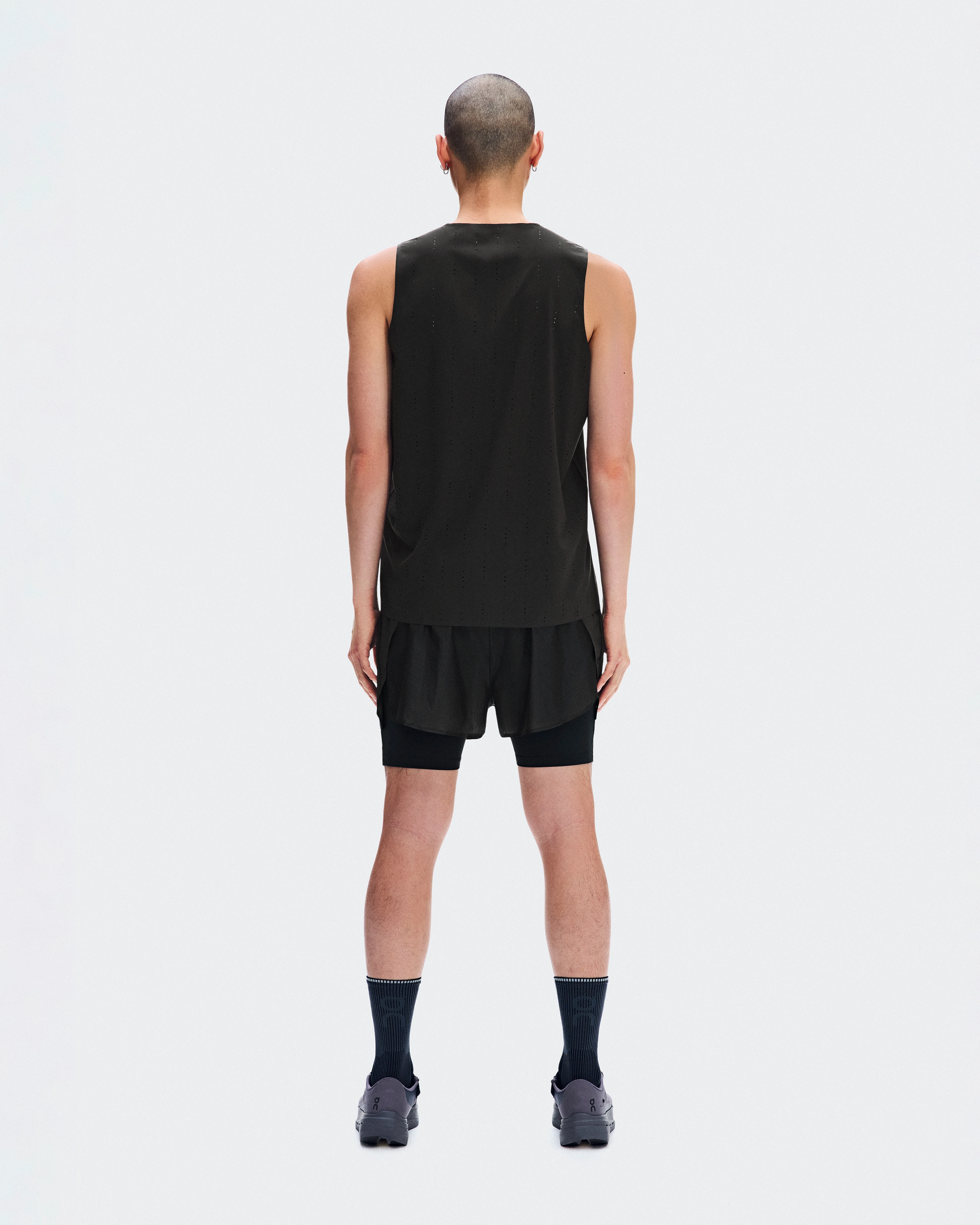 On Zero 2-in-1 Shorts PAF Molasses & Black Men Shorts