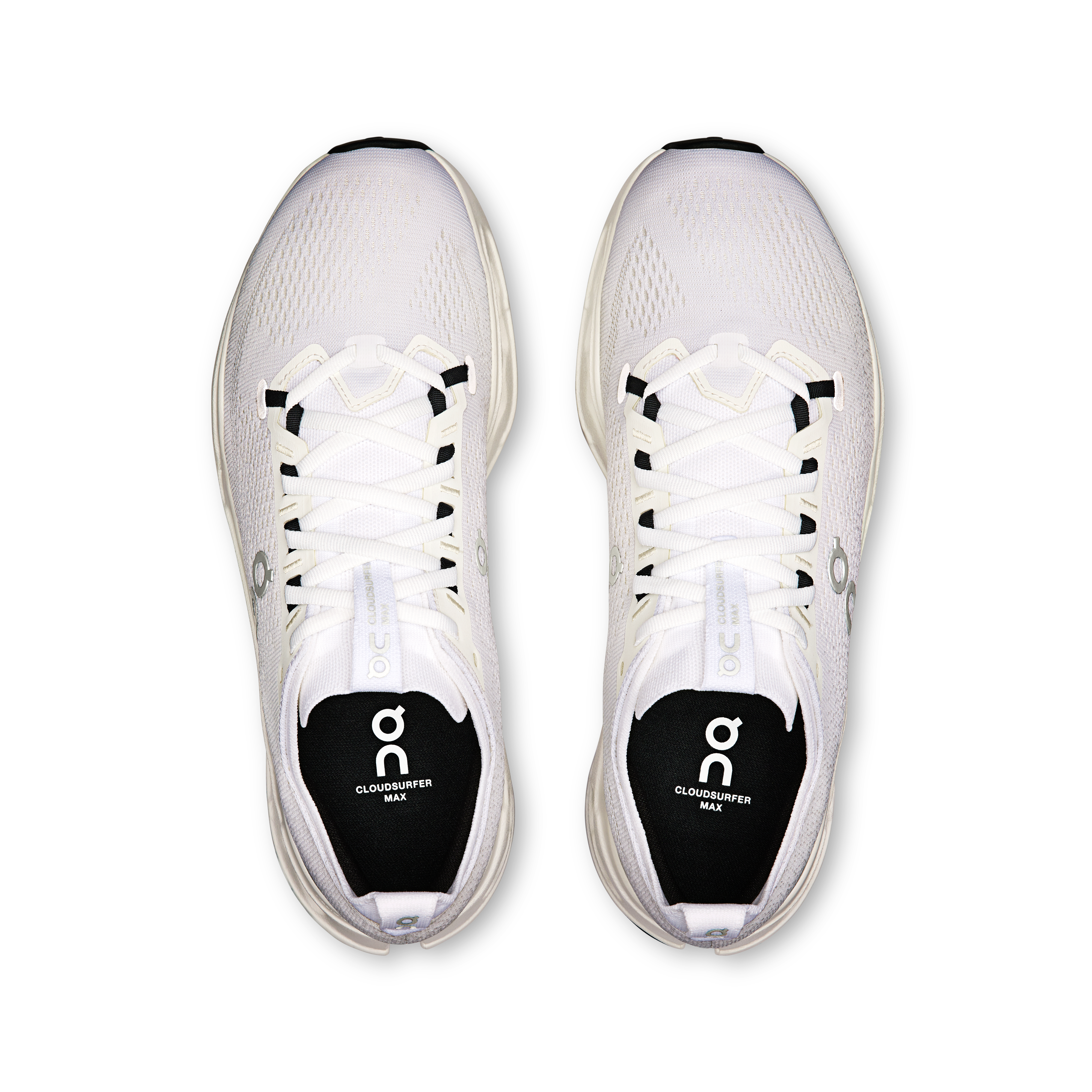On Cloudsurfer Max White & White Men Road running Shoes