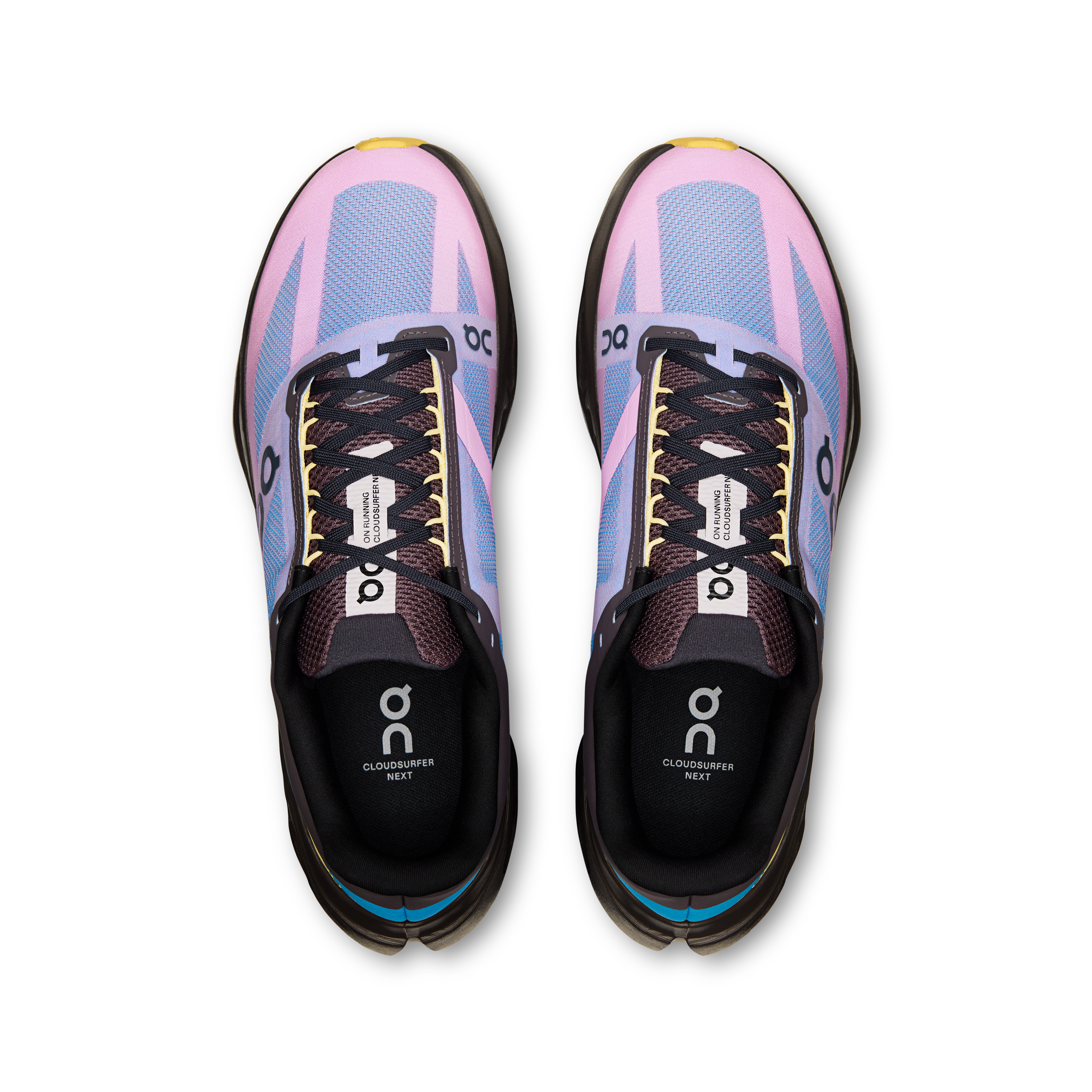 On Cloudsurfer Next Malibu & Raspberry Hombre Road running Calzado