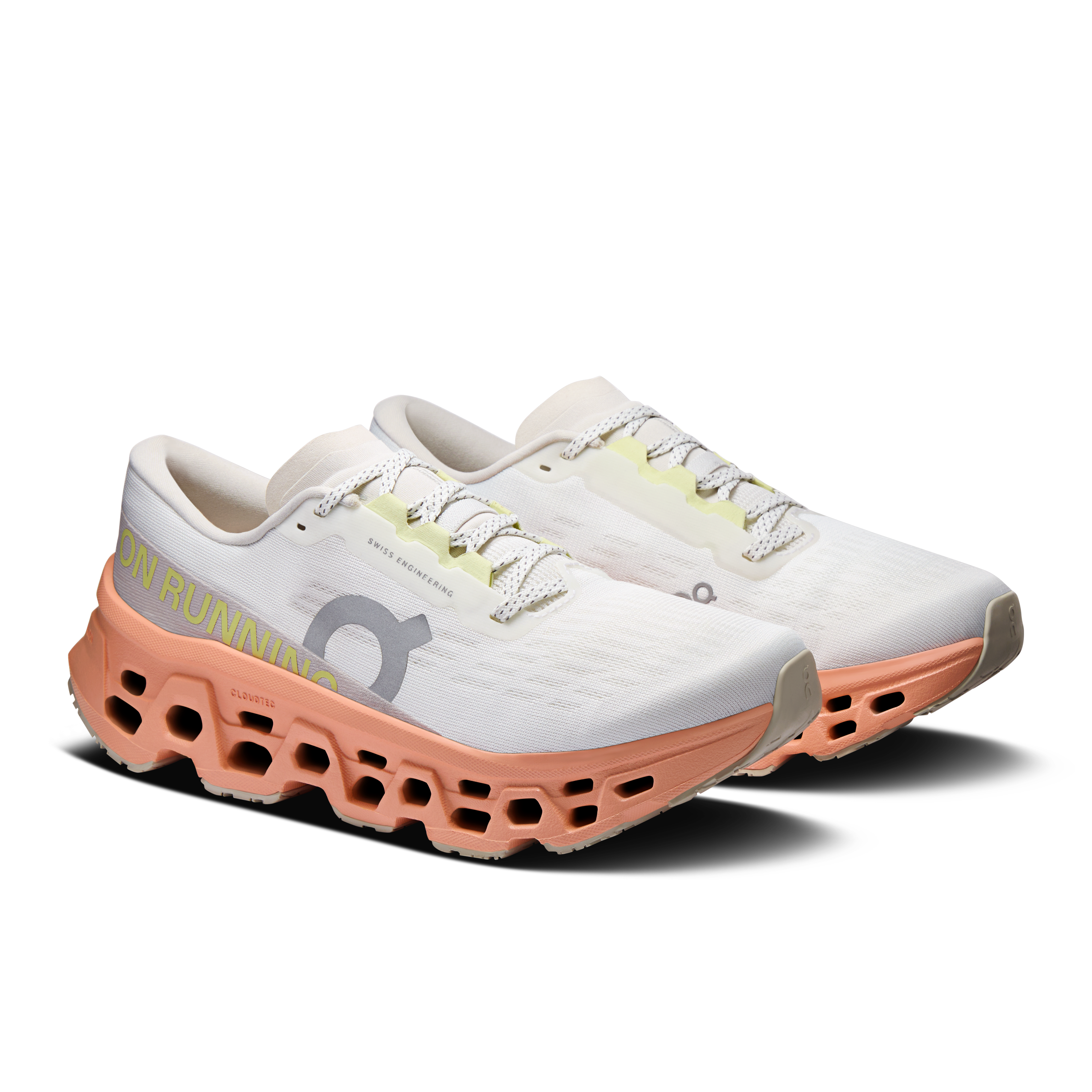 On Cloudmonster 3 Ivory & Sunstone Women Road running Shoes