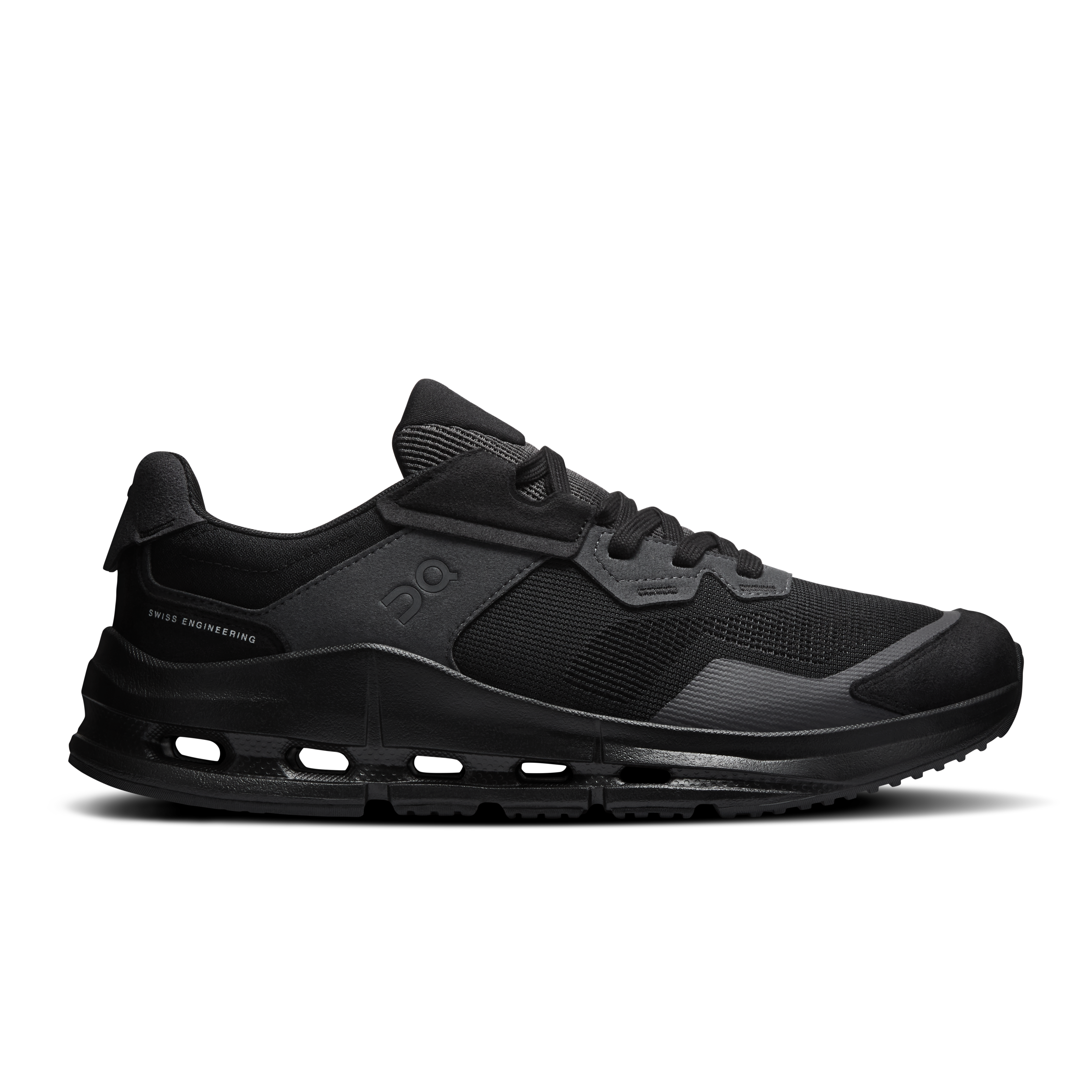 On Cloudnova Rift Black & Black Men – All-day wear, city exploration Shoes