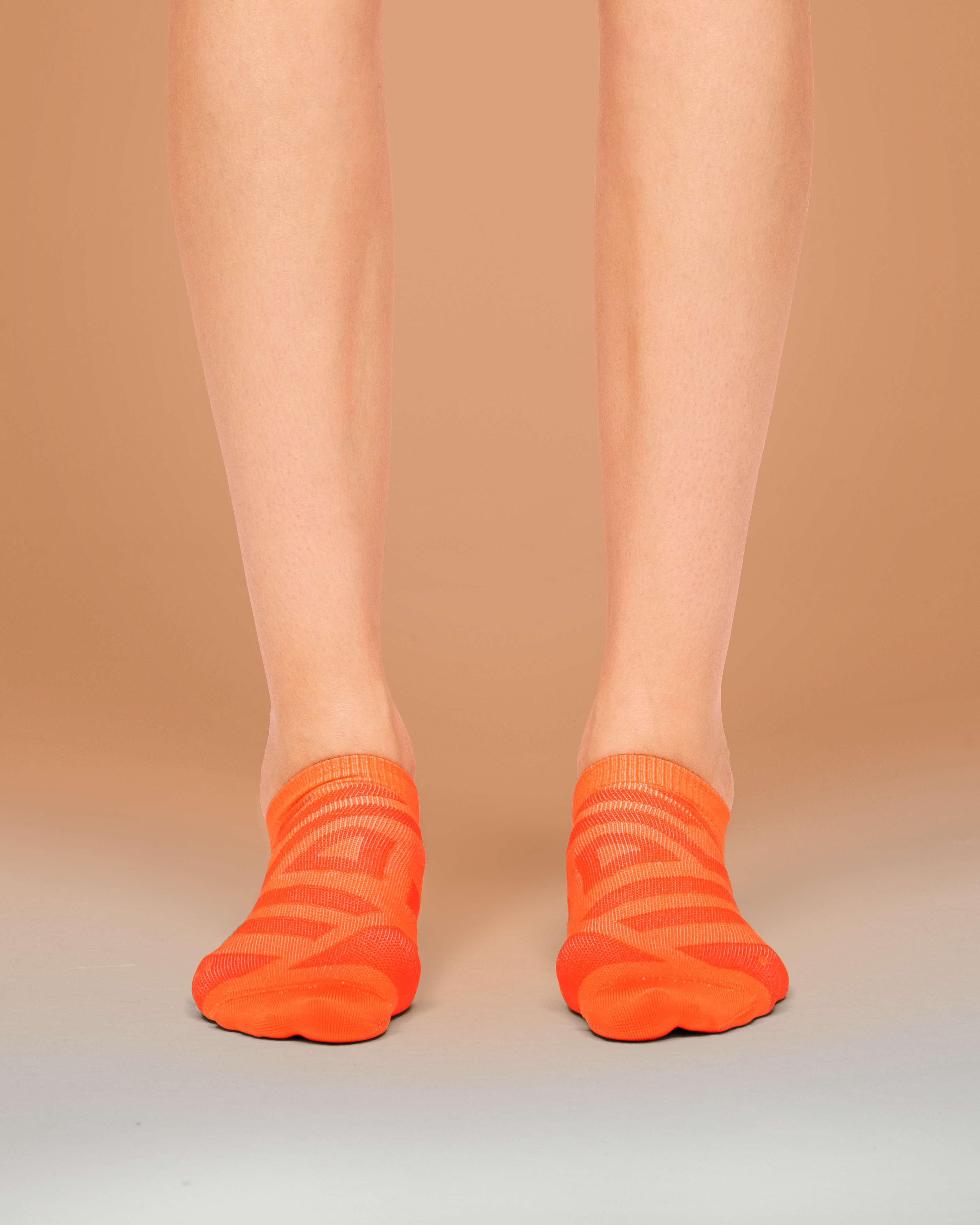 Performance Low Sock in Flame/Spice