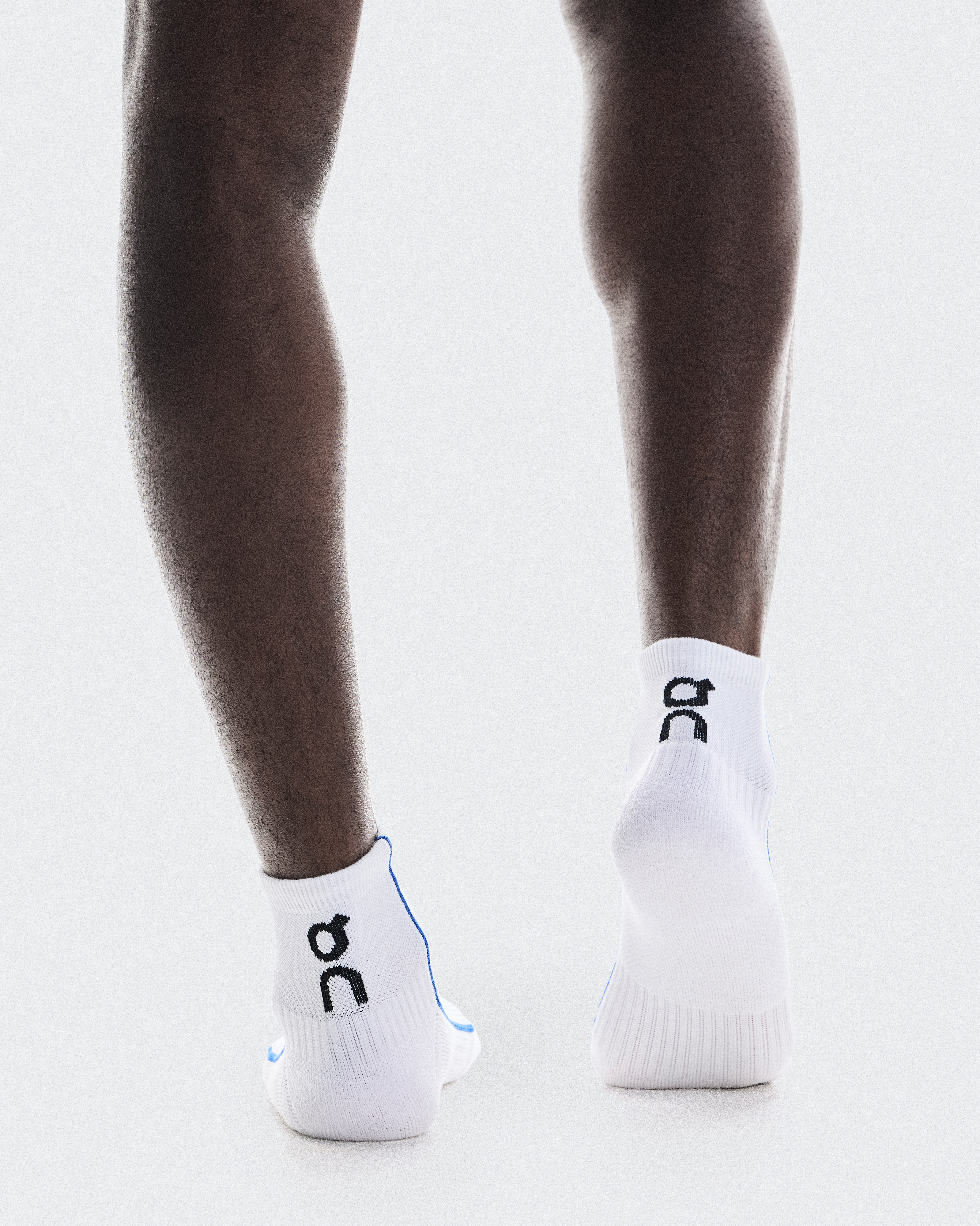 Court Sock MidUnisex / White | Indigo / 35-37.5