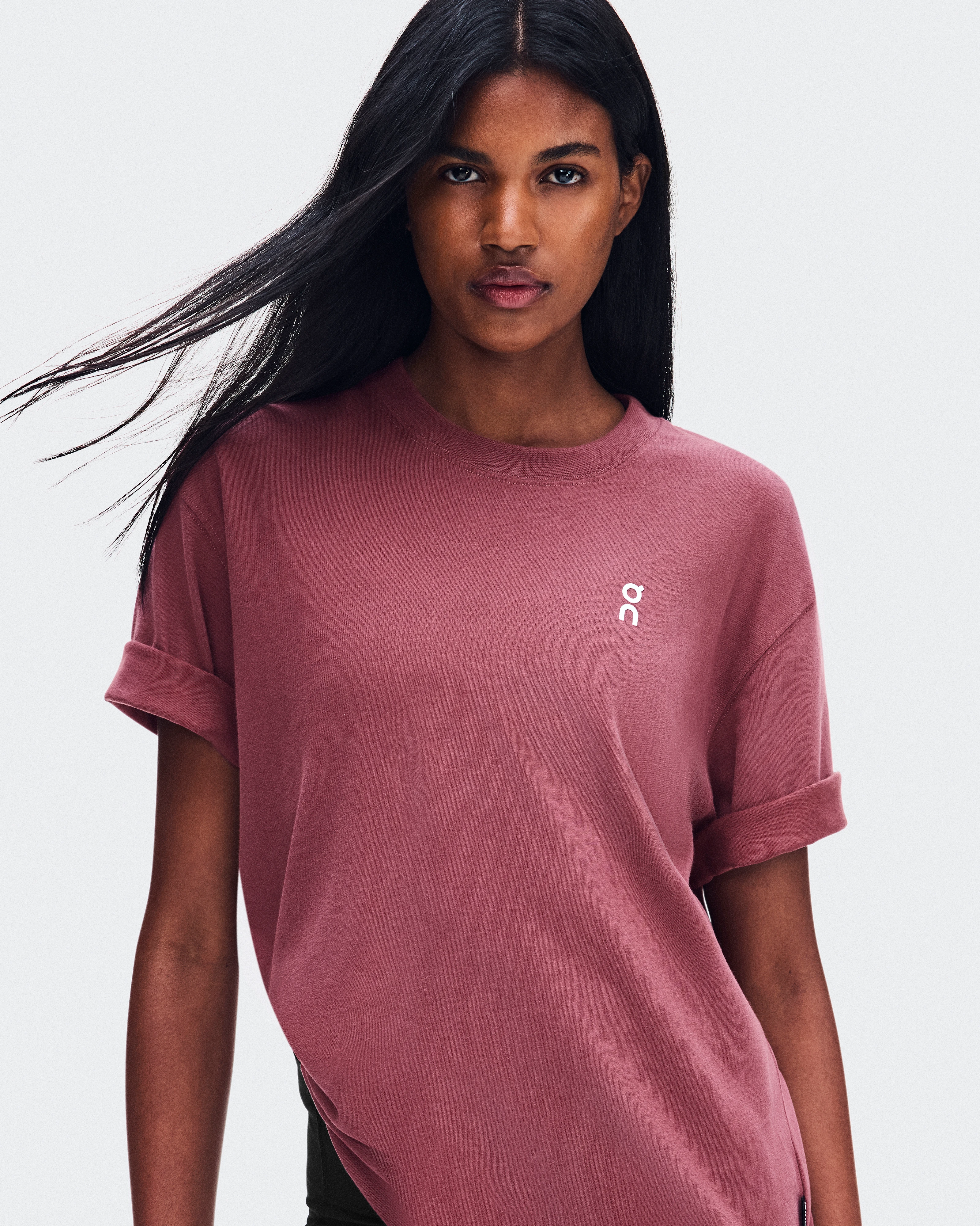 On Club-T Barberry Women – Travel, recovery, all-day wear Tops and t-shirts