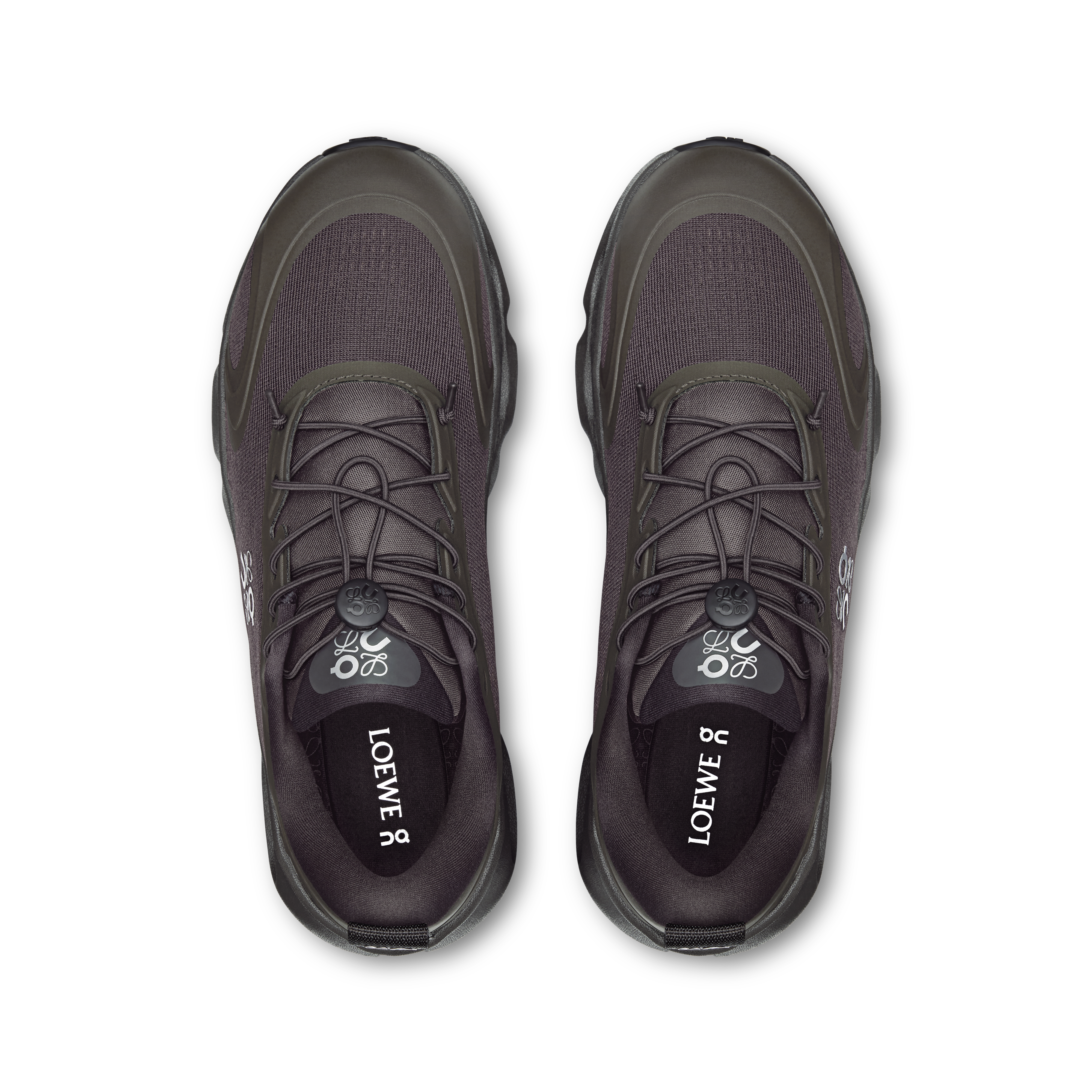 On Cloudsolo LOEWE Dark Brown & Black Women Shoes