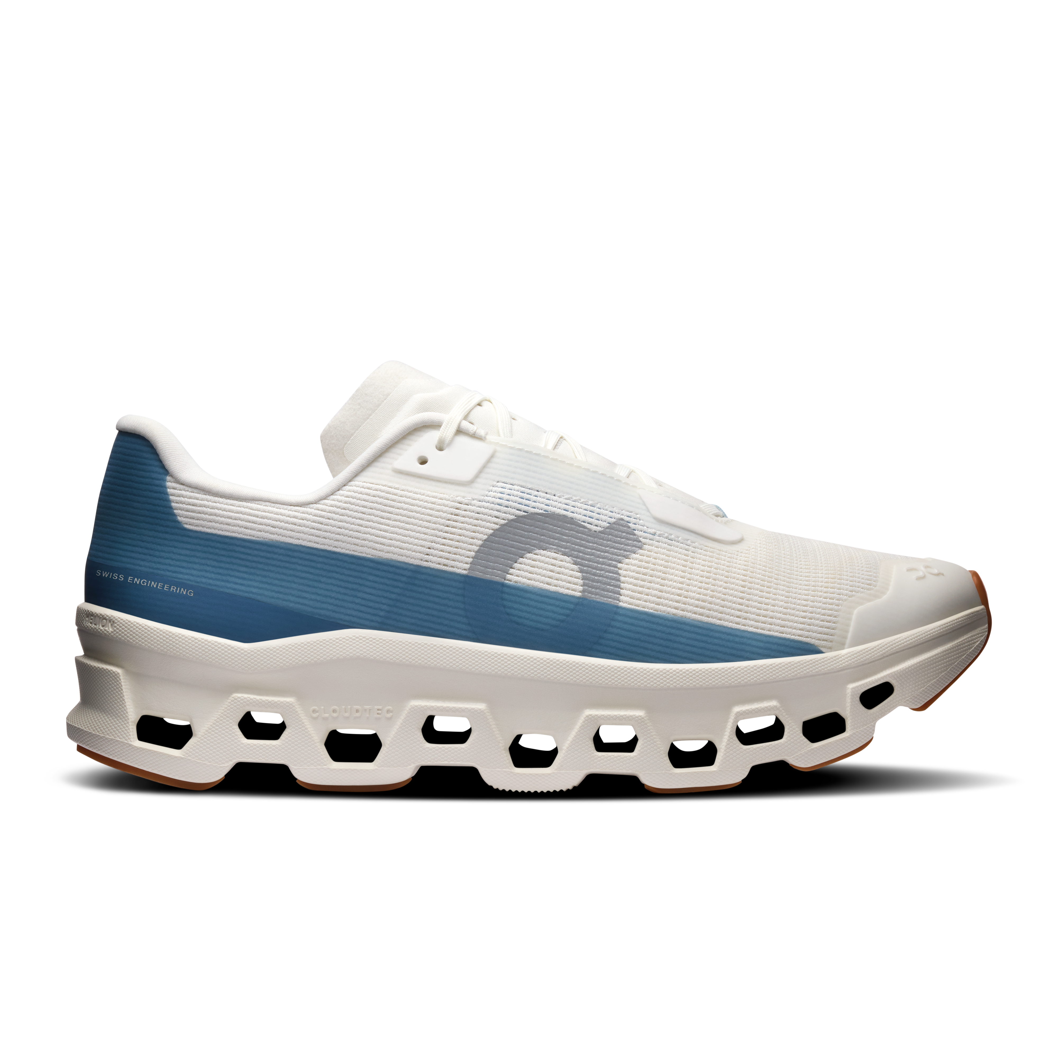 On Cloudmonster Void Ivory & Dust Men – All day movement, CloudTec®, Helion™ superfoam Shoes
