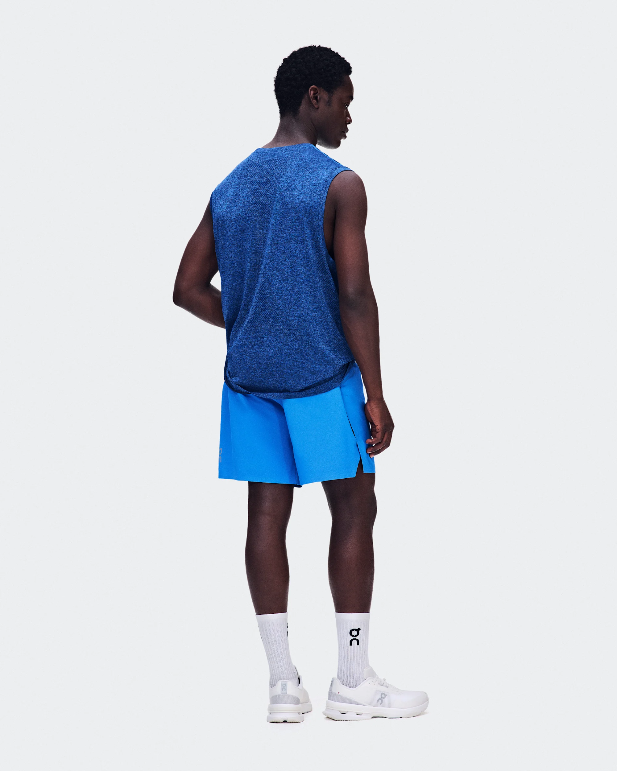 Men's Train Flex Tank Jay Heather - thumbnail 3