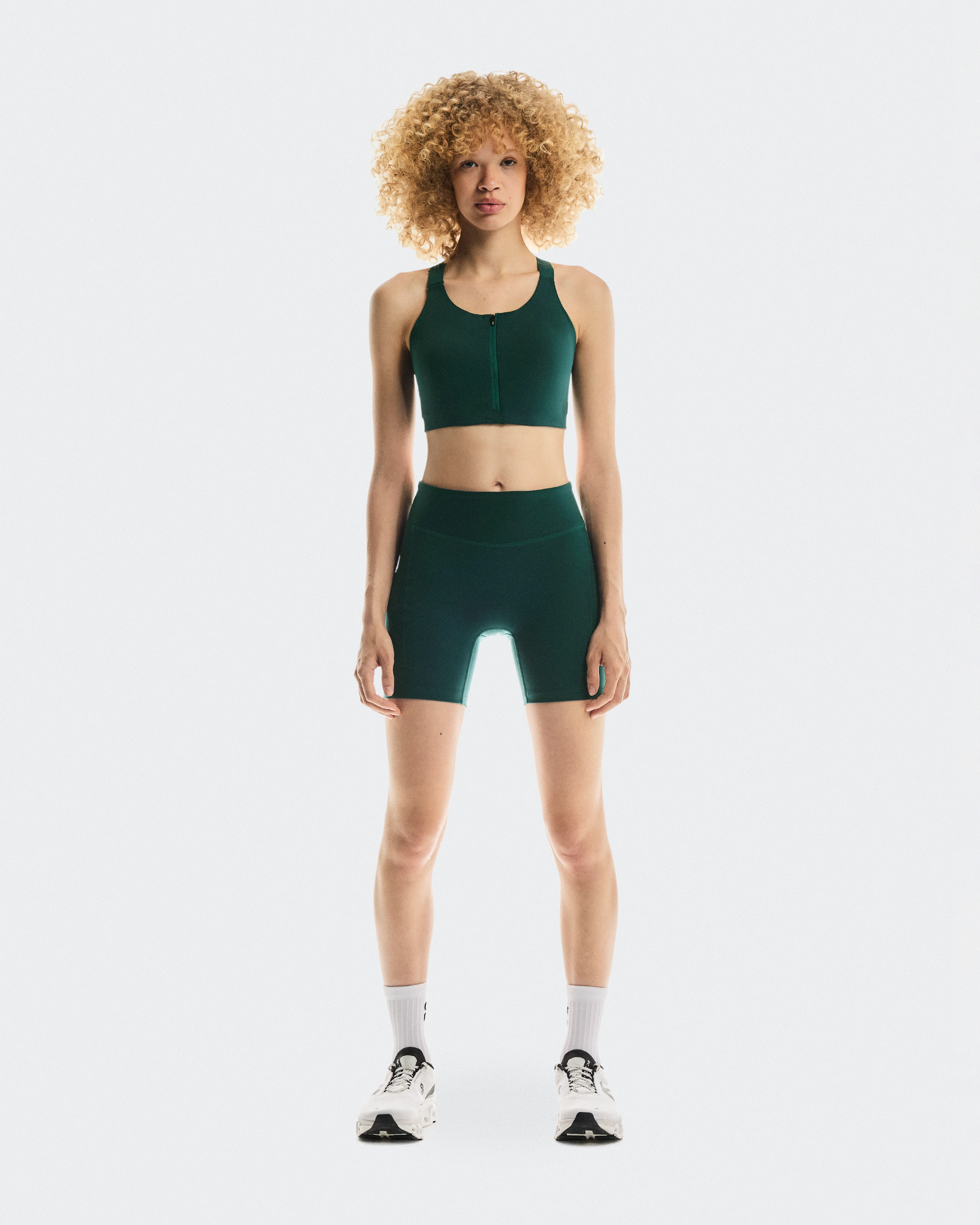 On Performance Tights Short Spirulina Women Tights