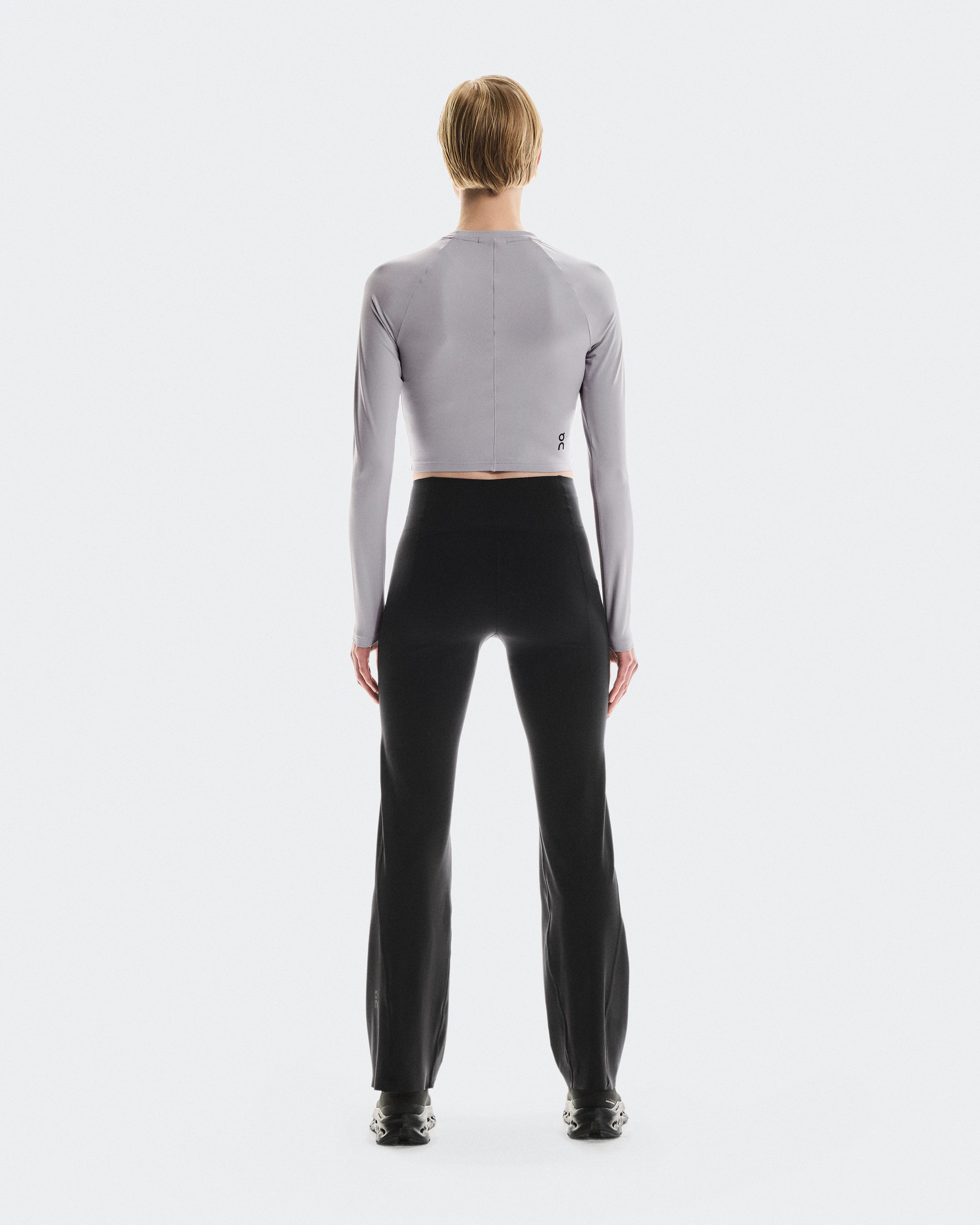 On Studio Long-T Crop Lilac Women Tops and t-shirts
