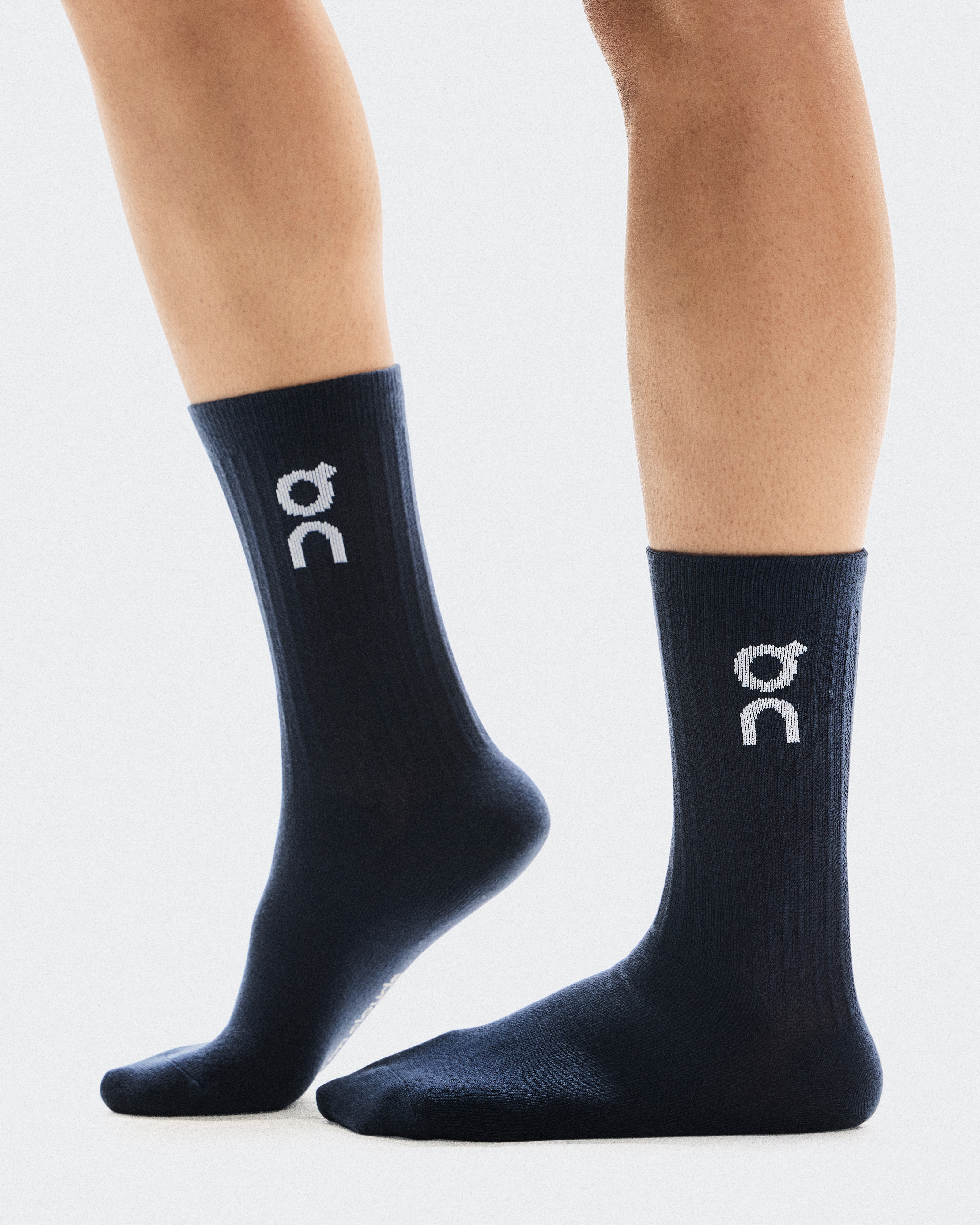 Logo Sock High 3PUnisex / Navy / 35 - 38.5