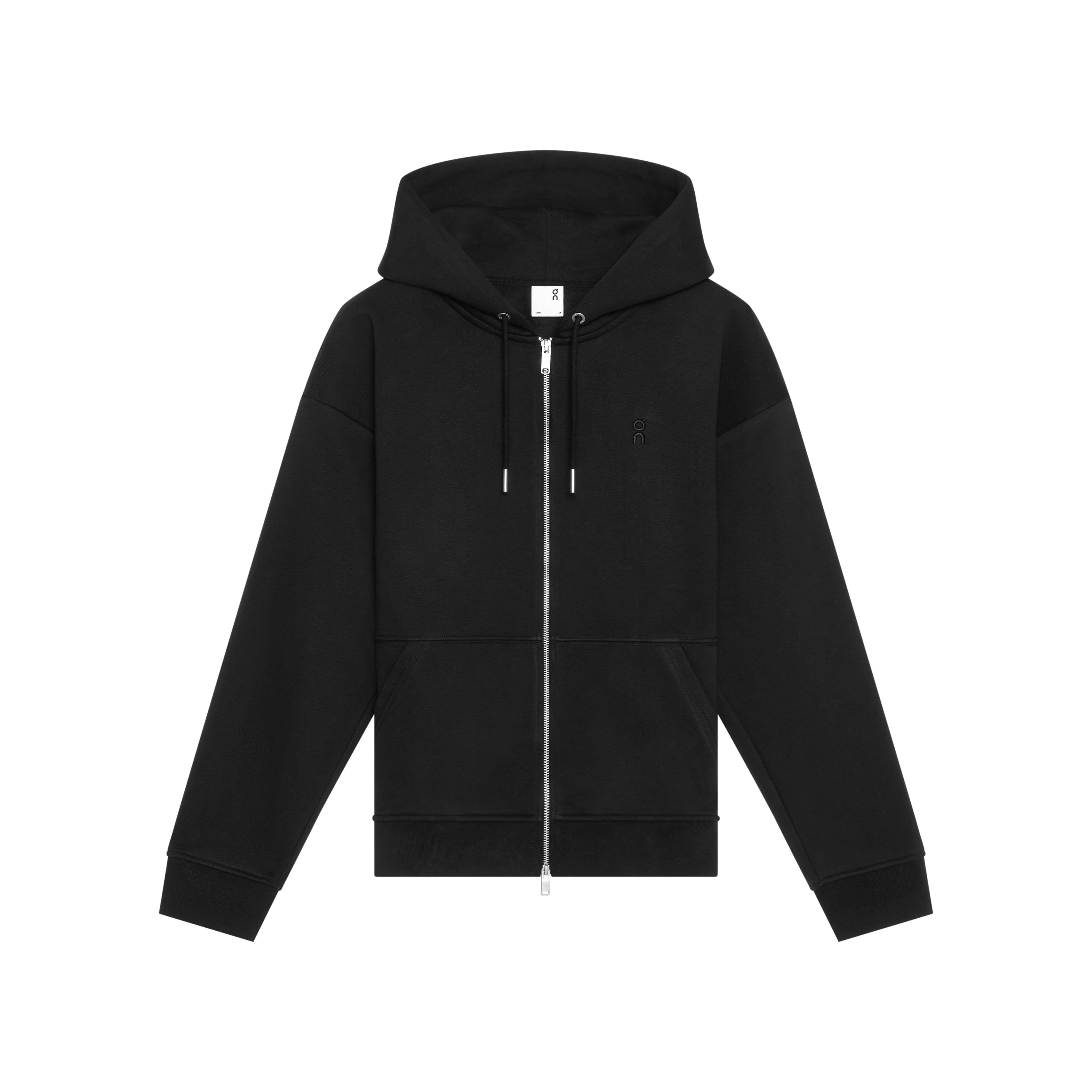 Club Collective Full Zip Hoodie in Black