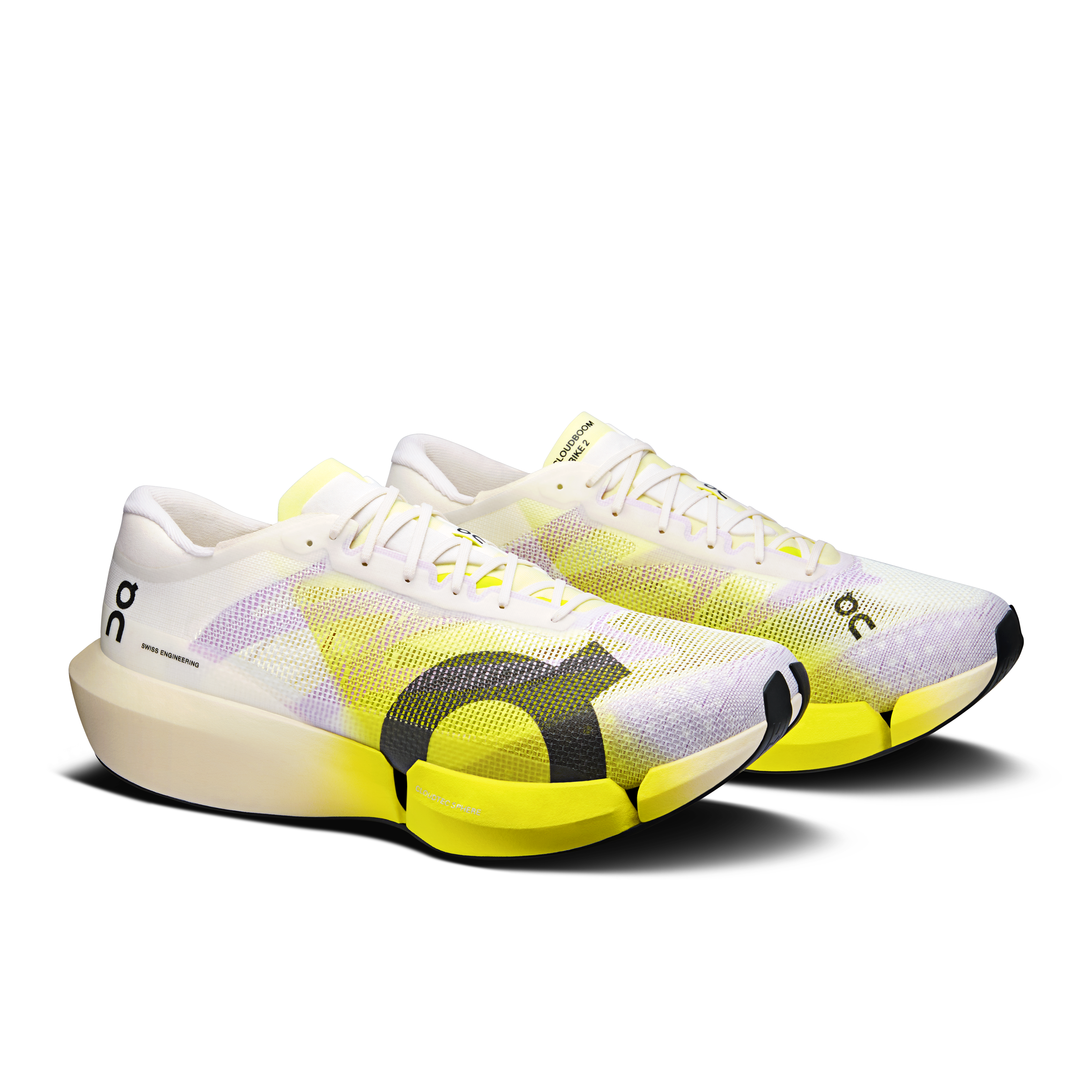 Cloudboom Strike 2unisex / White | Lime / 47