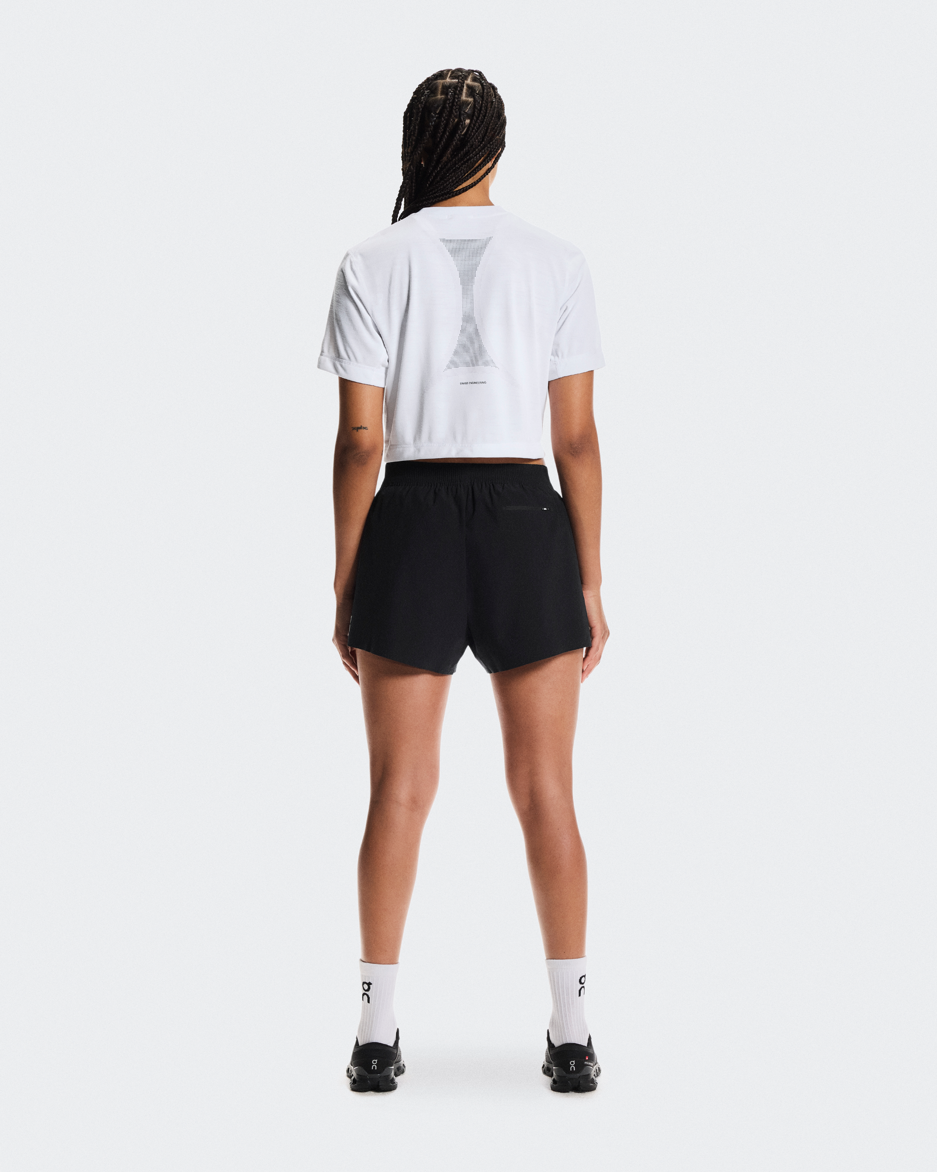 Train-T Crop GraphicWomen / White / L