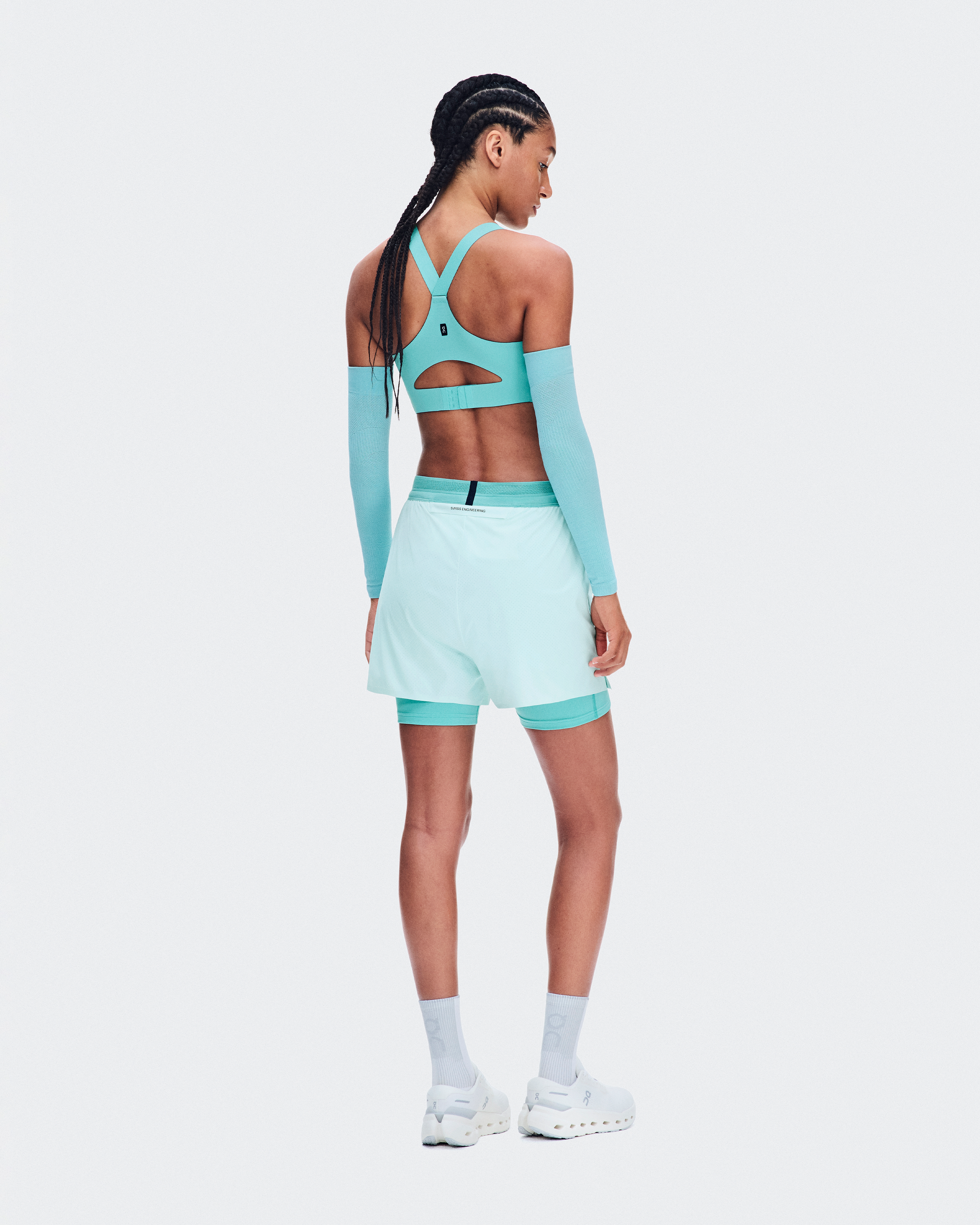 Endurance Bra ZipWomen / Aquamarine / L
