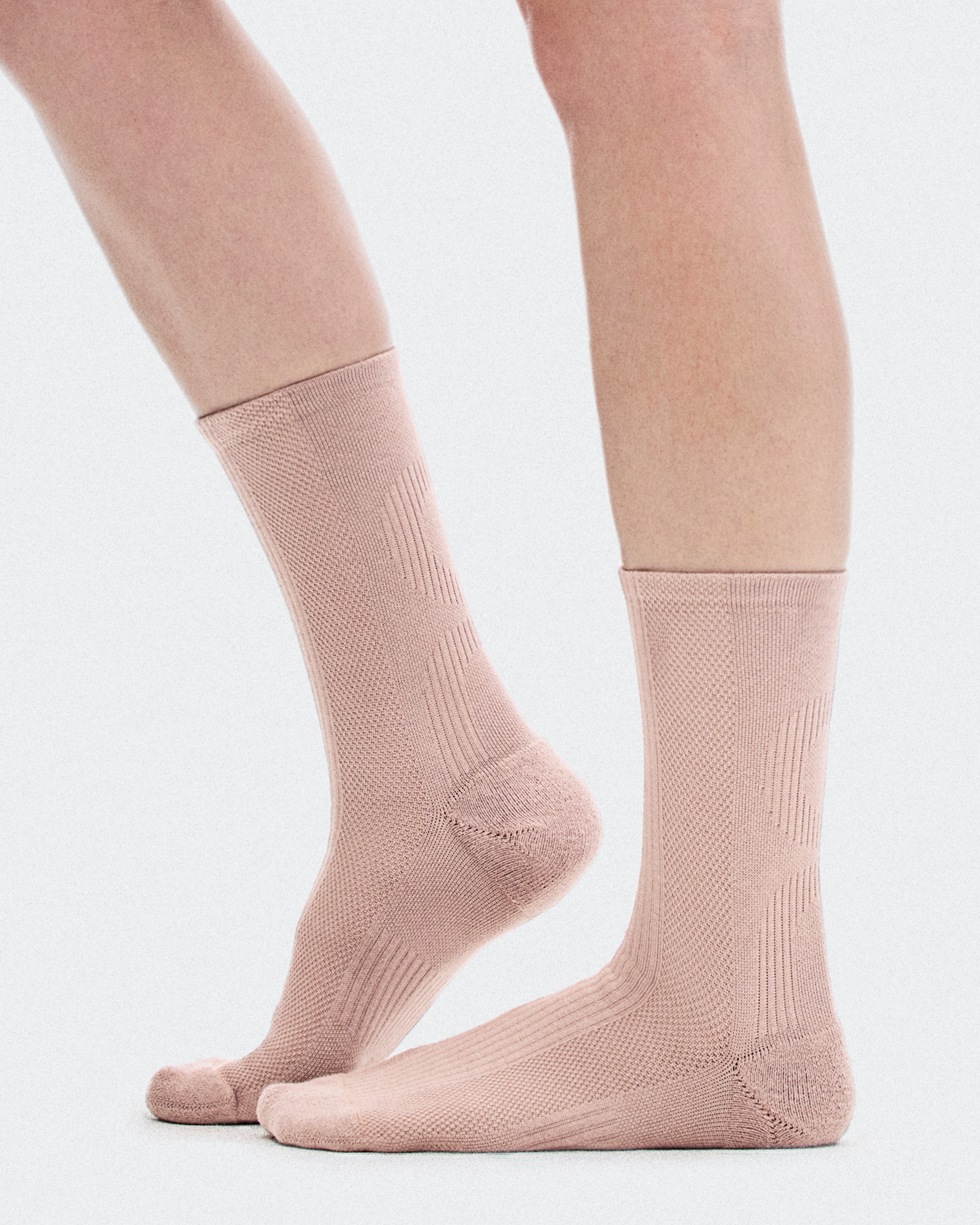 On Hybrid Sock High 2P Biscuit Unisex Calcetines