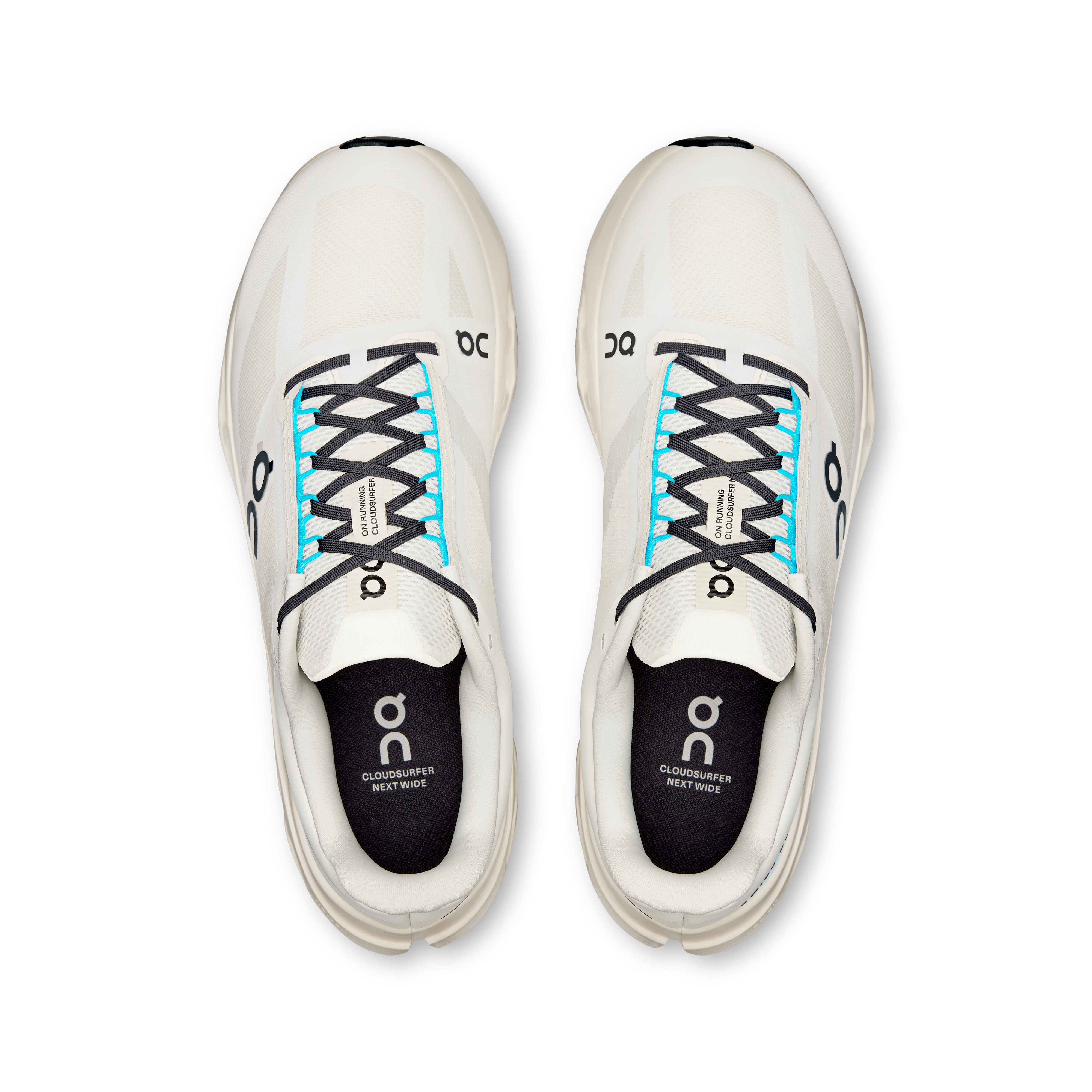 On Cloudsurfer Next Wide Ivory & Dew Men Road running Shoes