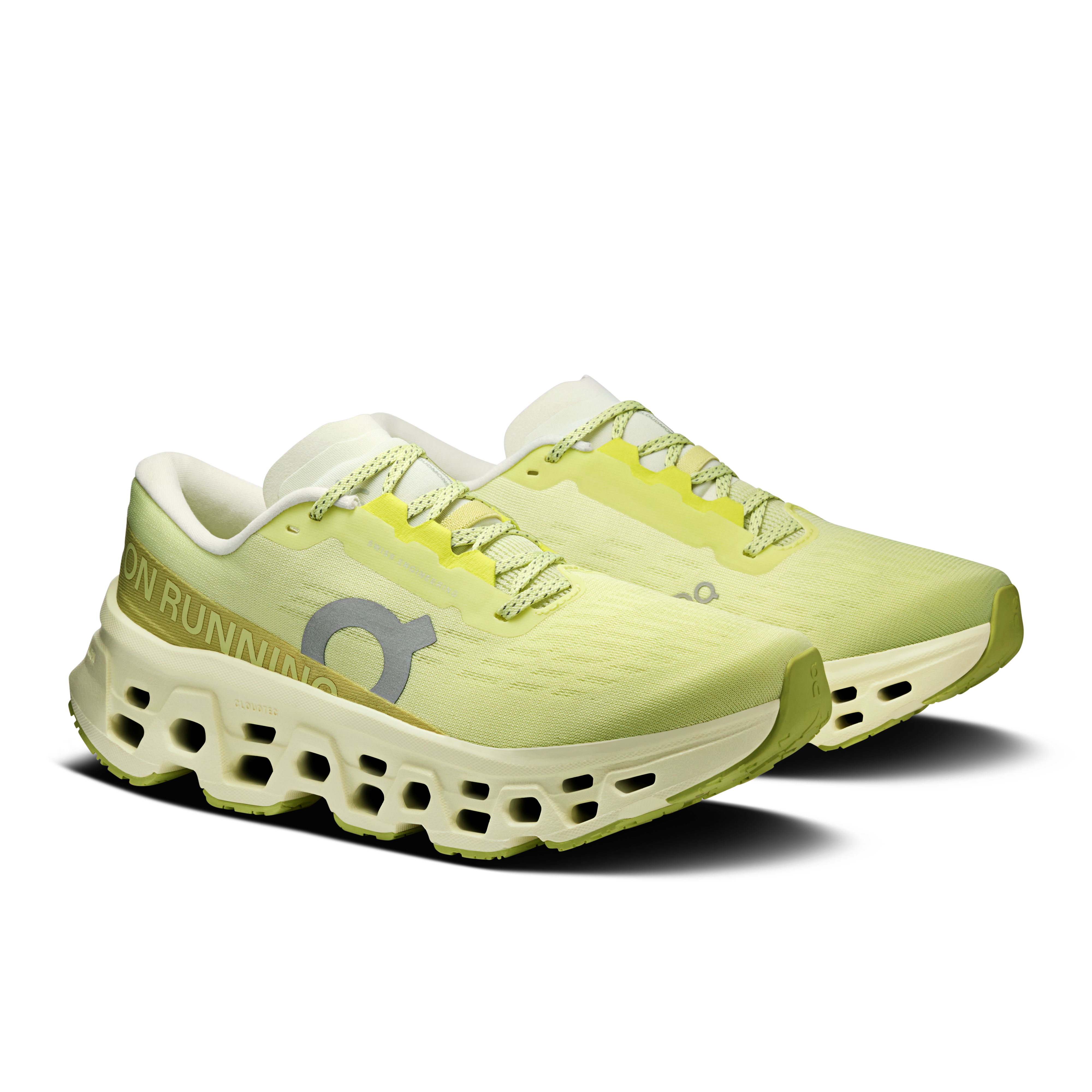 On Cloudmonster 3 Limelight & Seedling Women Road running Shoes