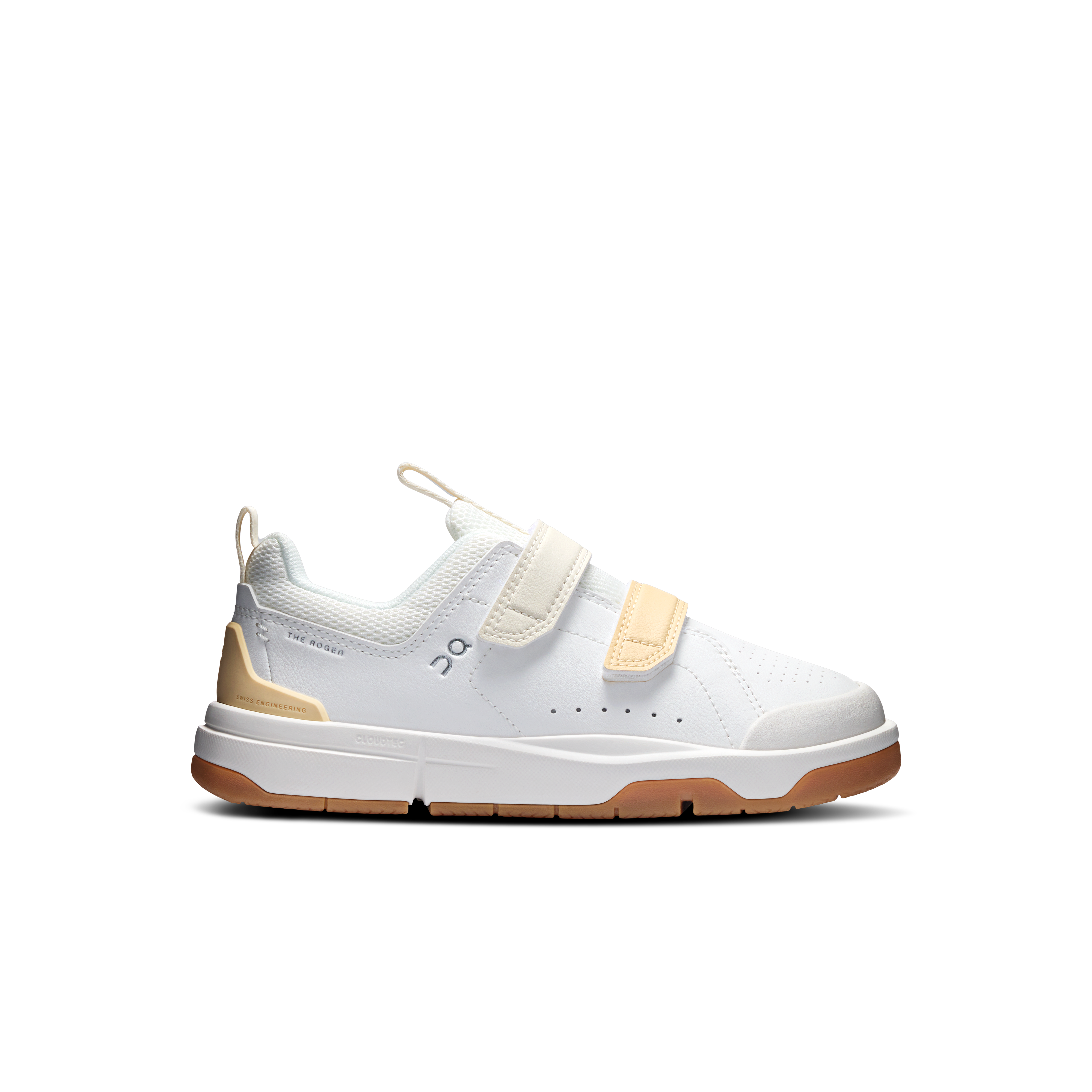 On THE ROGER Kids White Yellow Kids Kids – All-day, 4-8 year olds, multi-purpose Shoes