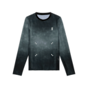 Pace Mesh Long-T Long-Sleeve Shirt in Black