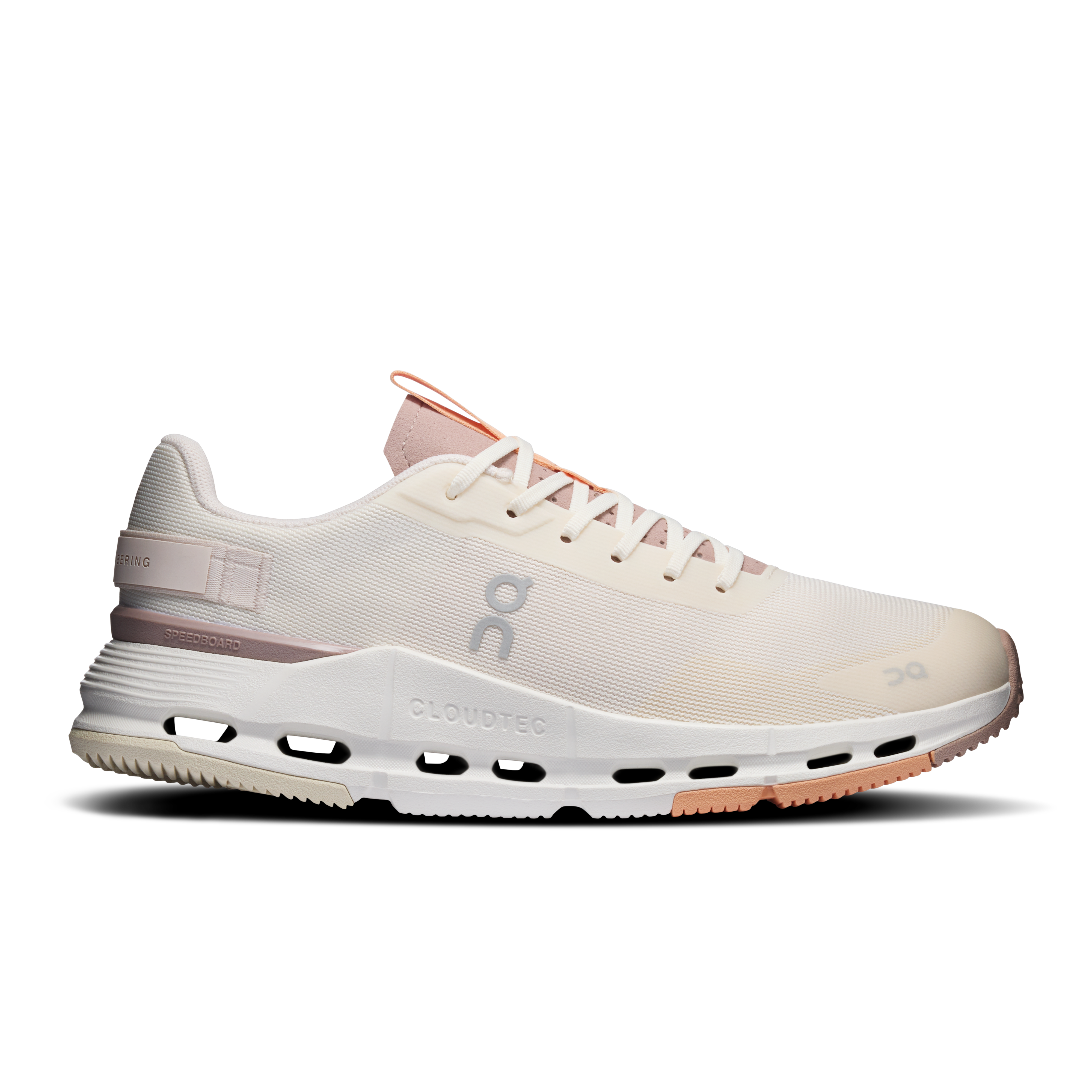 On Cloudnova Form 2 Oyster & Ivory Femme Active Life Chaussures