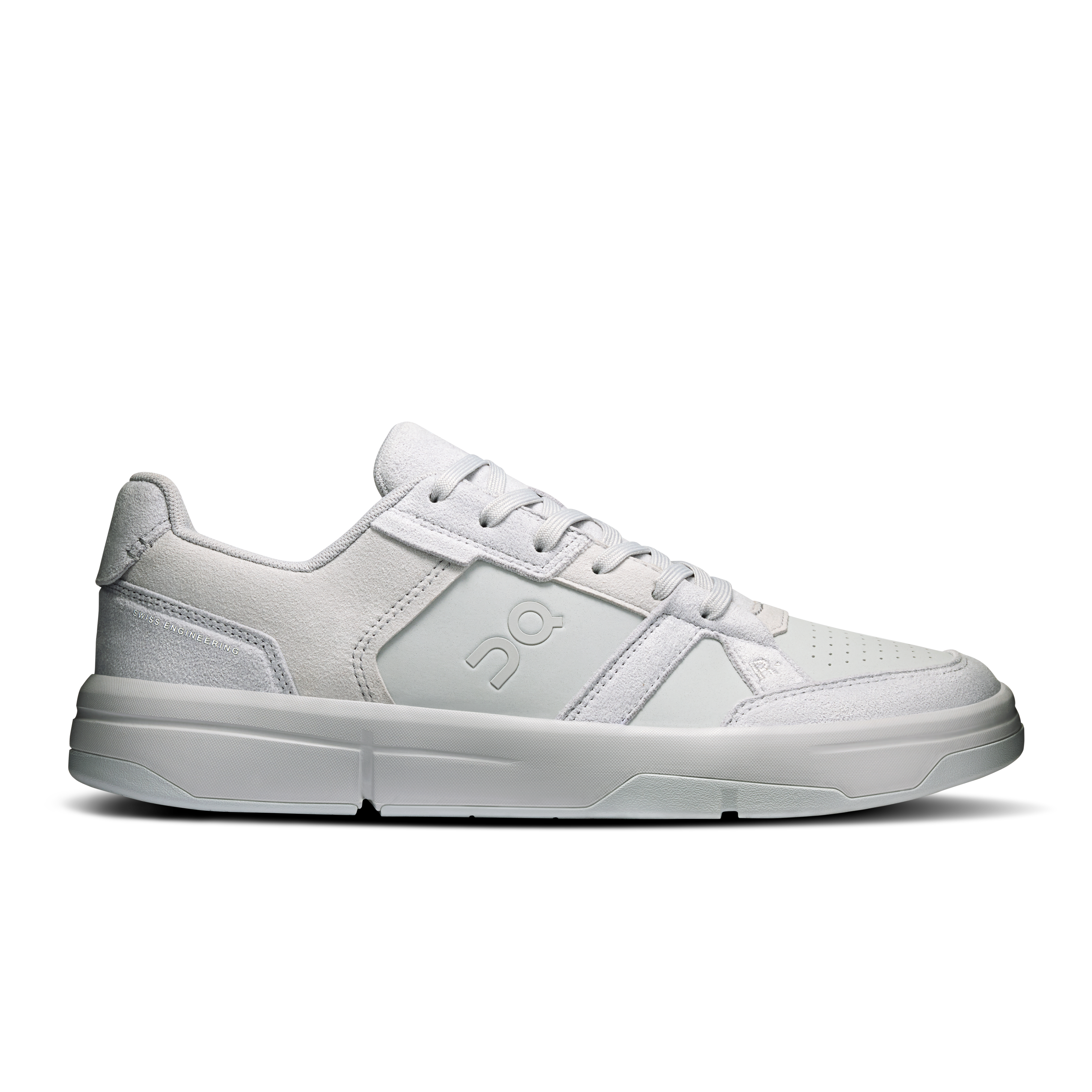 On THE ROGER Clubhouse Ace Glacier & Glacier Men – All-day, tennis-inspired, hidden CloudTec® Shoes