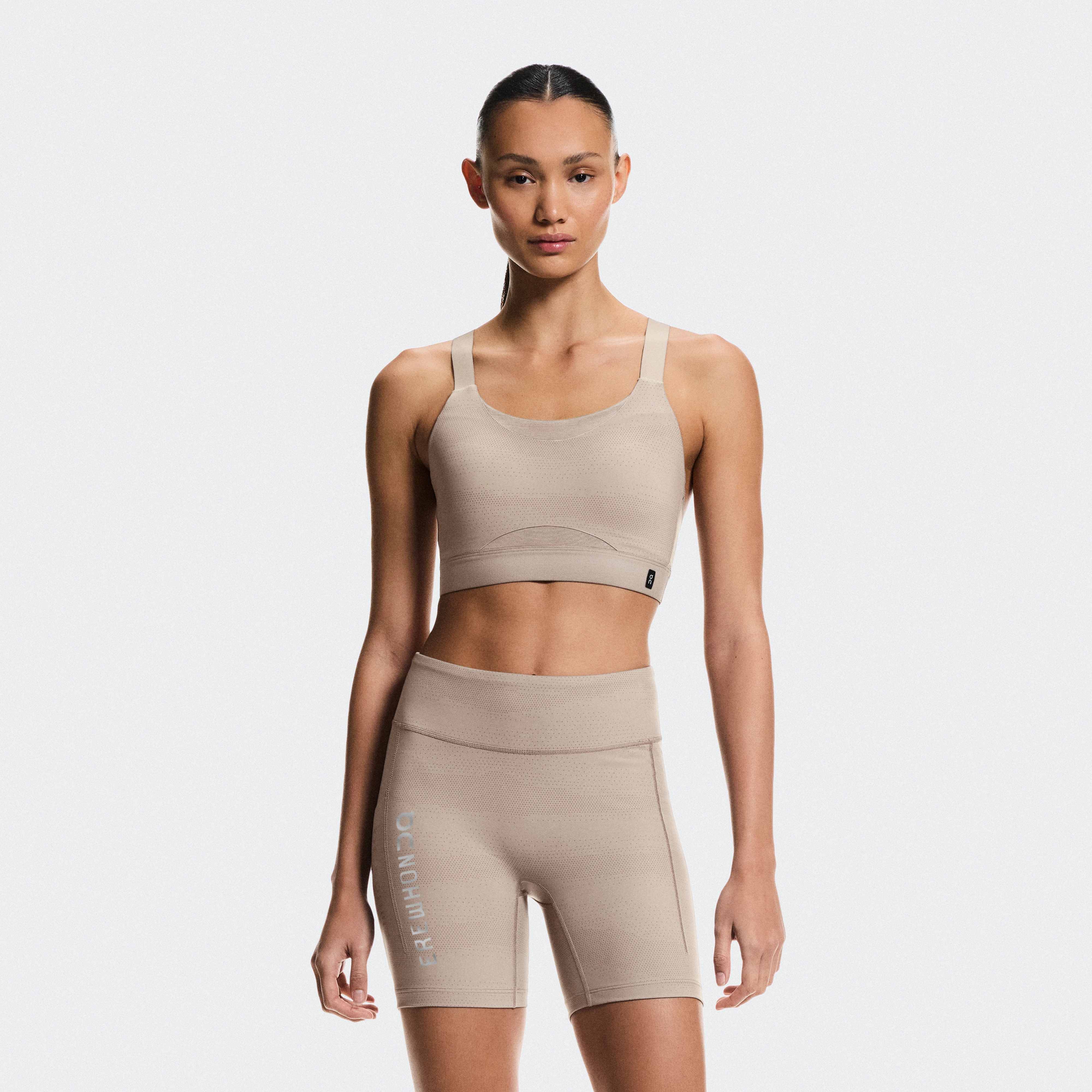 On Performance Bra Erewhon Cinder & Ash Women – Running, medium support Bras