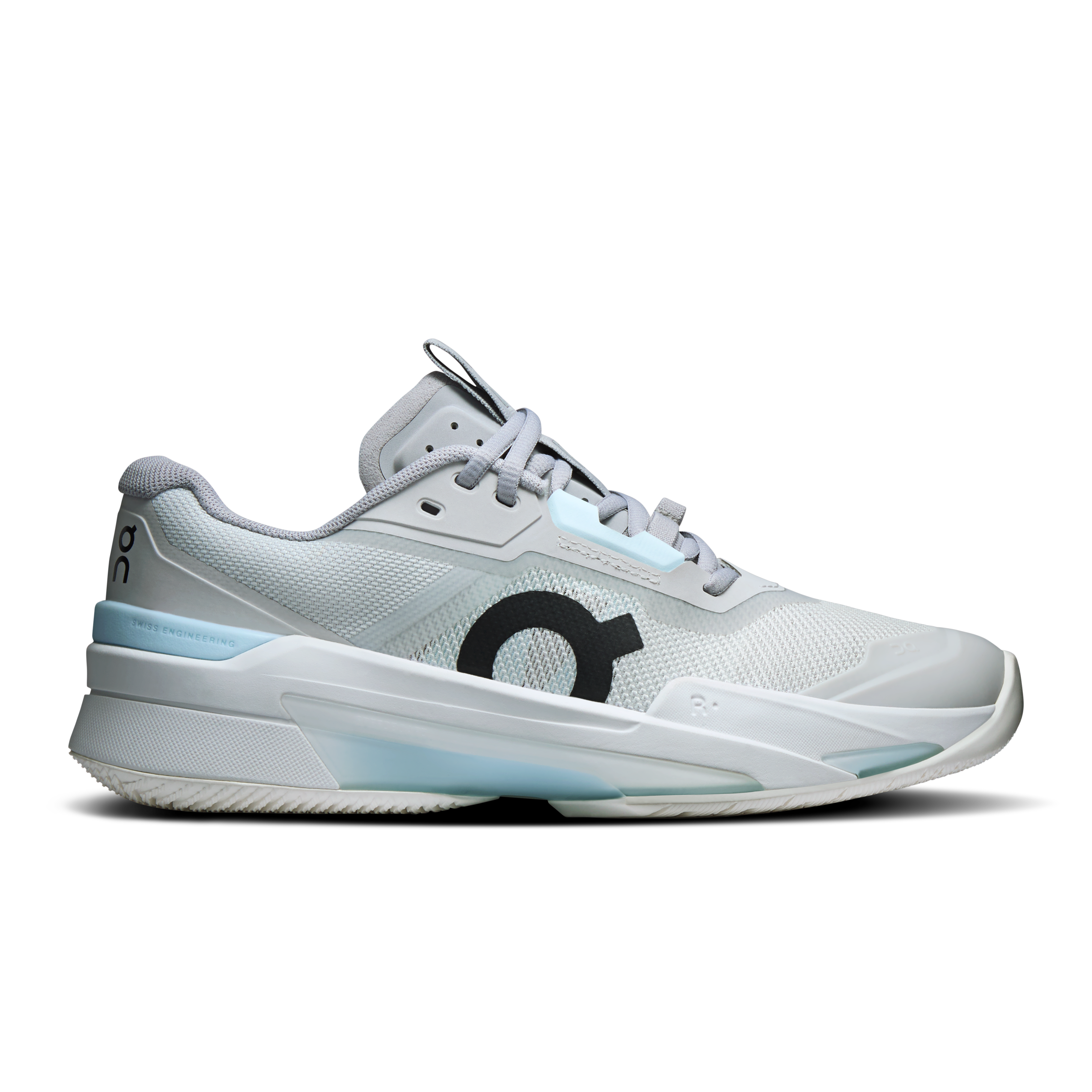 THE ROGER Pro Fire Tennis Shoe in Silver/White