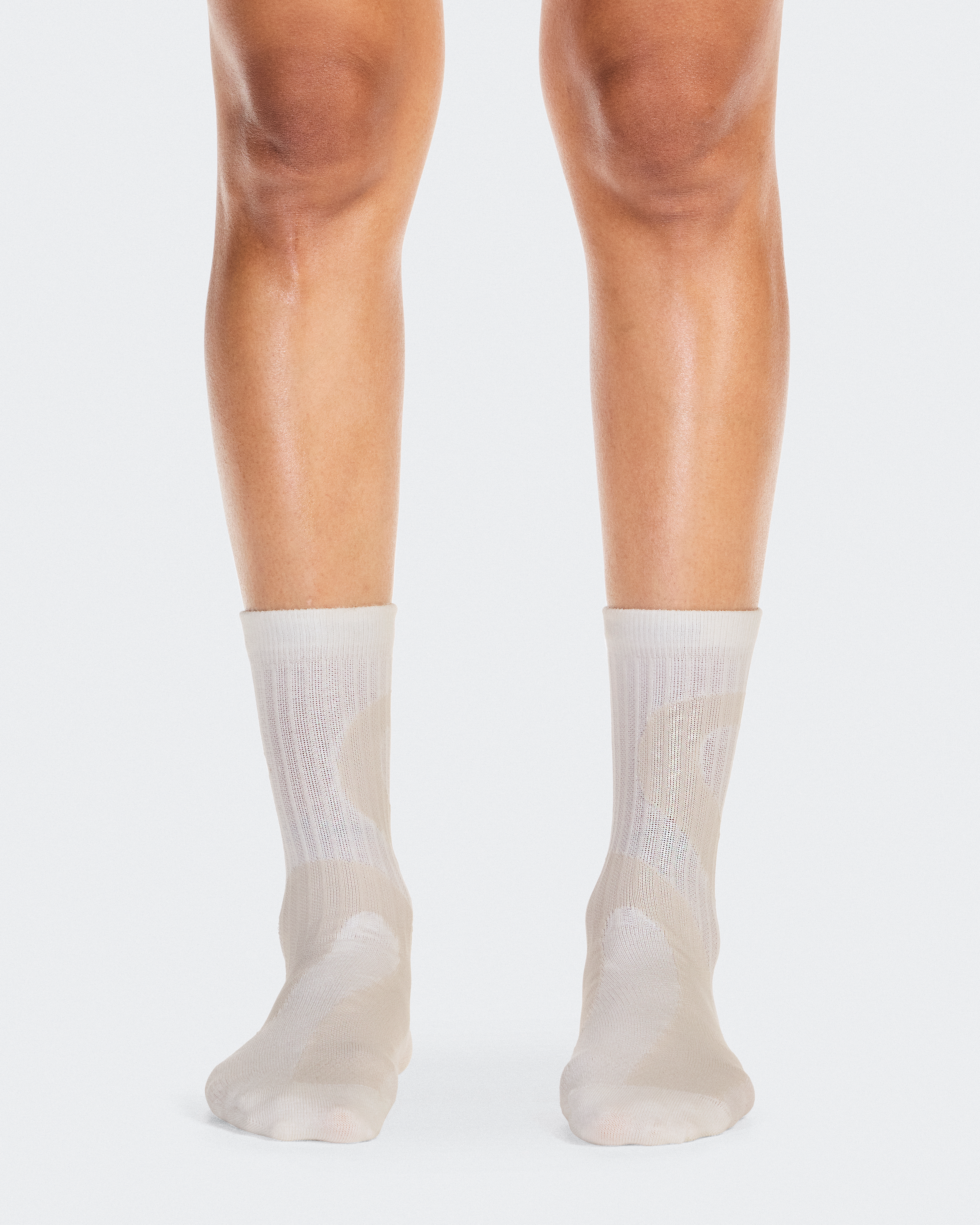 Liquid Logo Sock High 2PUnisex / Ivory | Tin / 39 - 42.5