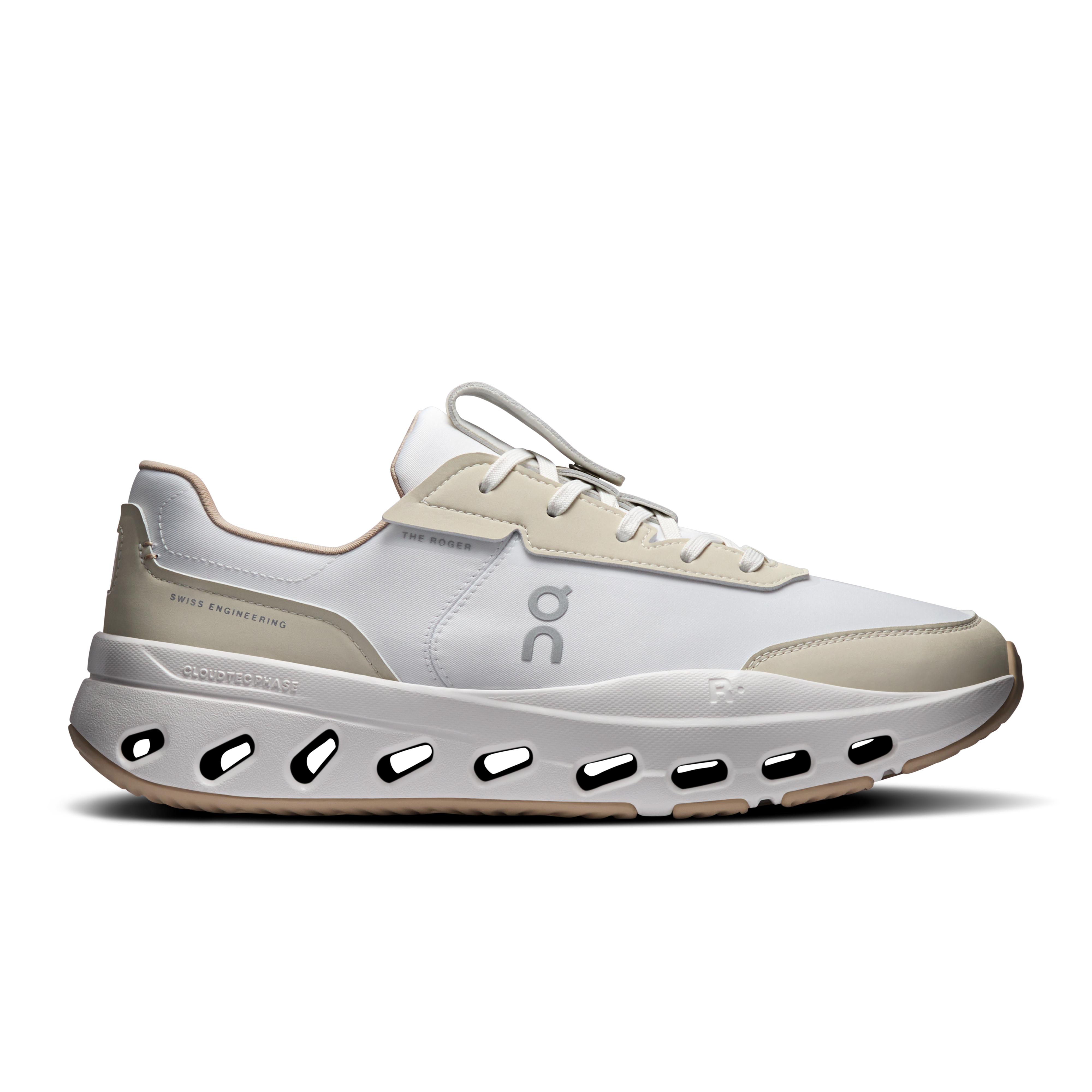 THE ROGER Wildcard Lifestyle Shoe in Ivory/Sand