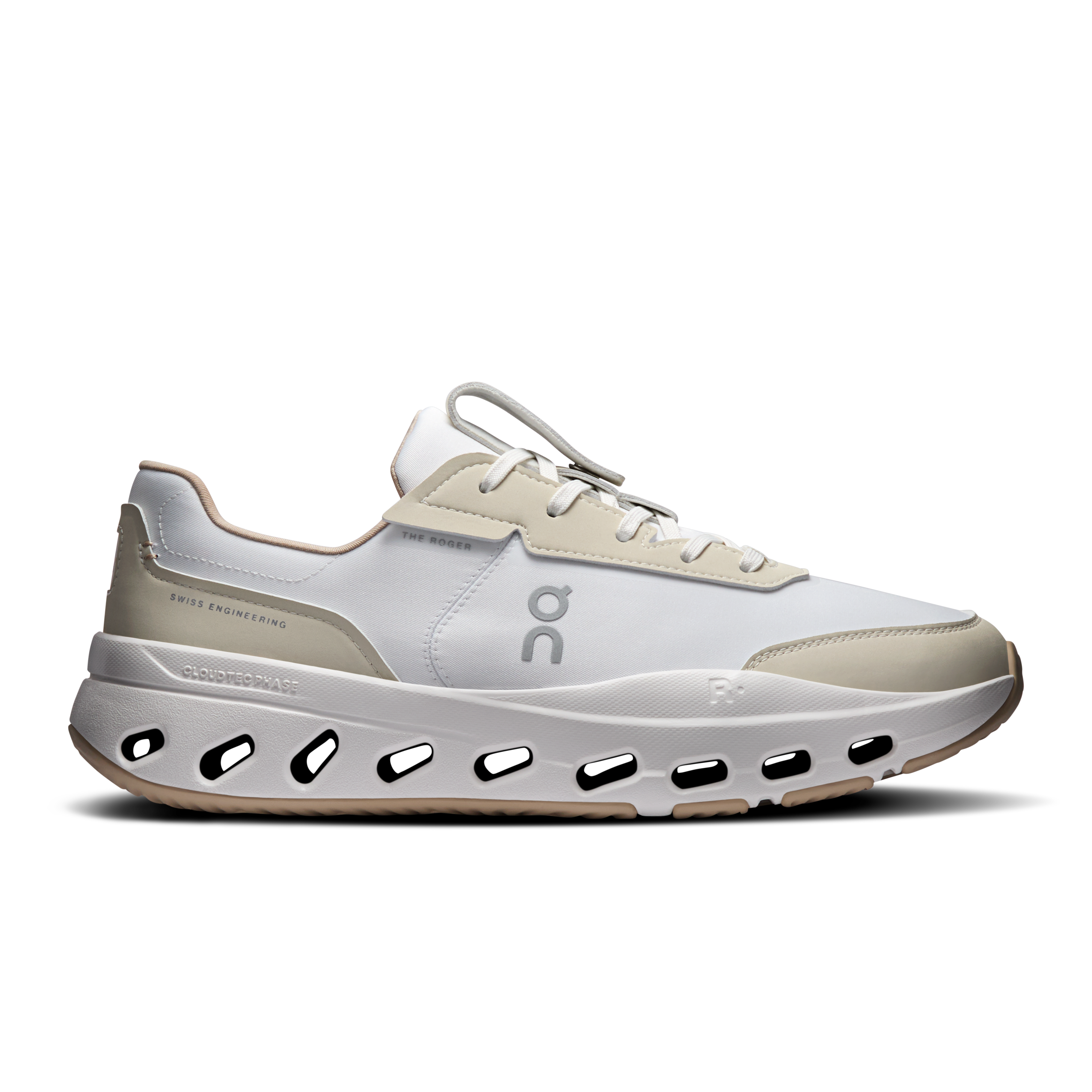 On THE ROGER Wildcard Ivory & Sand Men – Lifestyle, All-Day Shoes