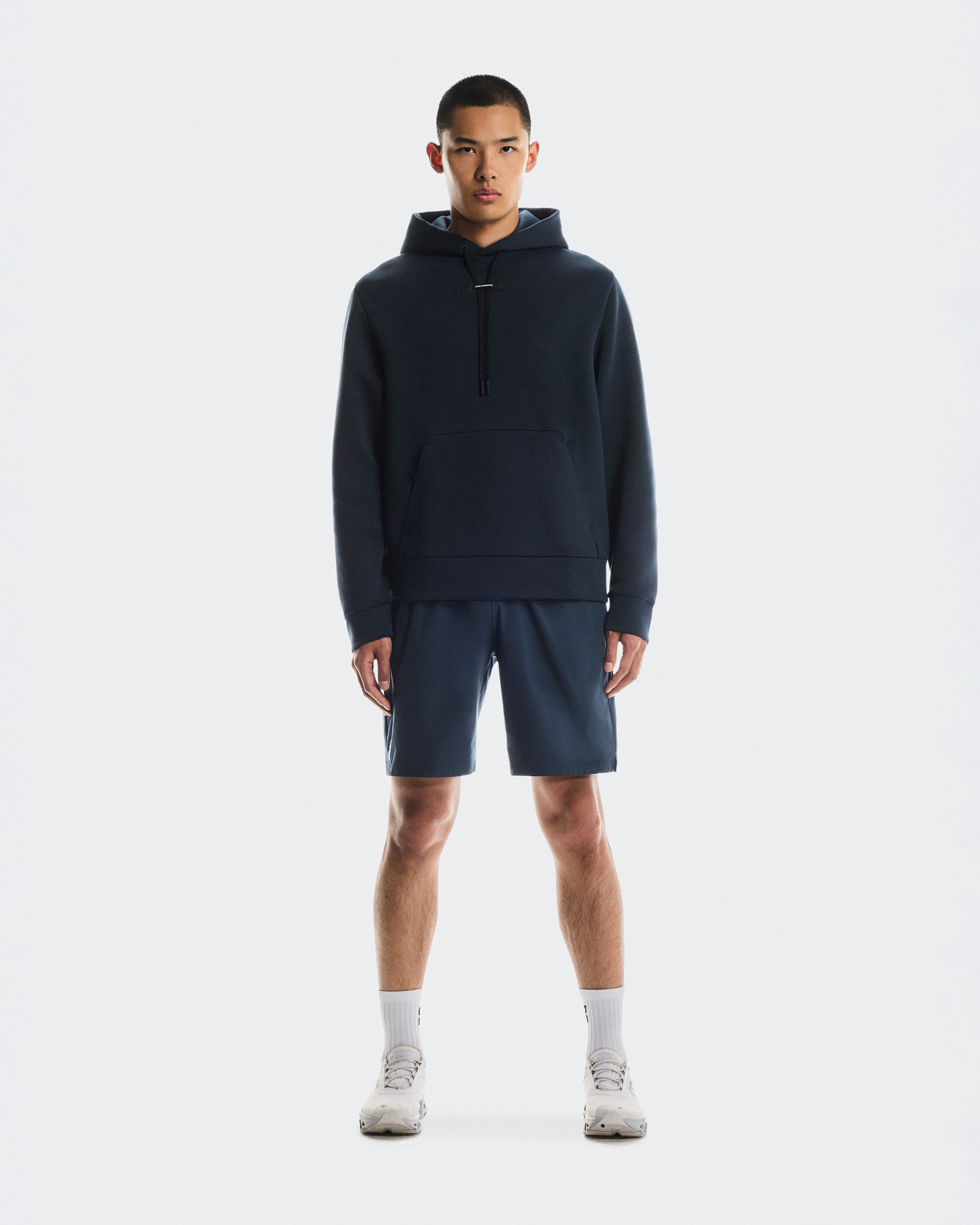 On Focus Tech Hoodie Navy Men Hoodies and sweatshirts