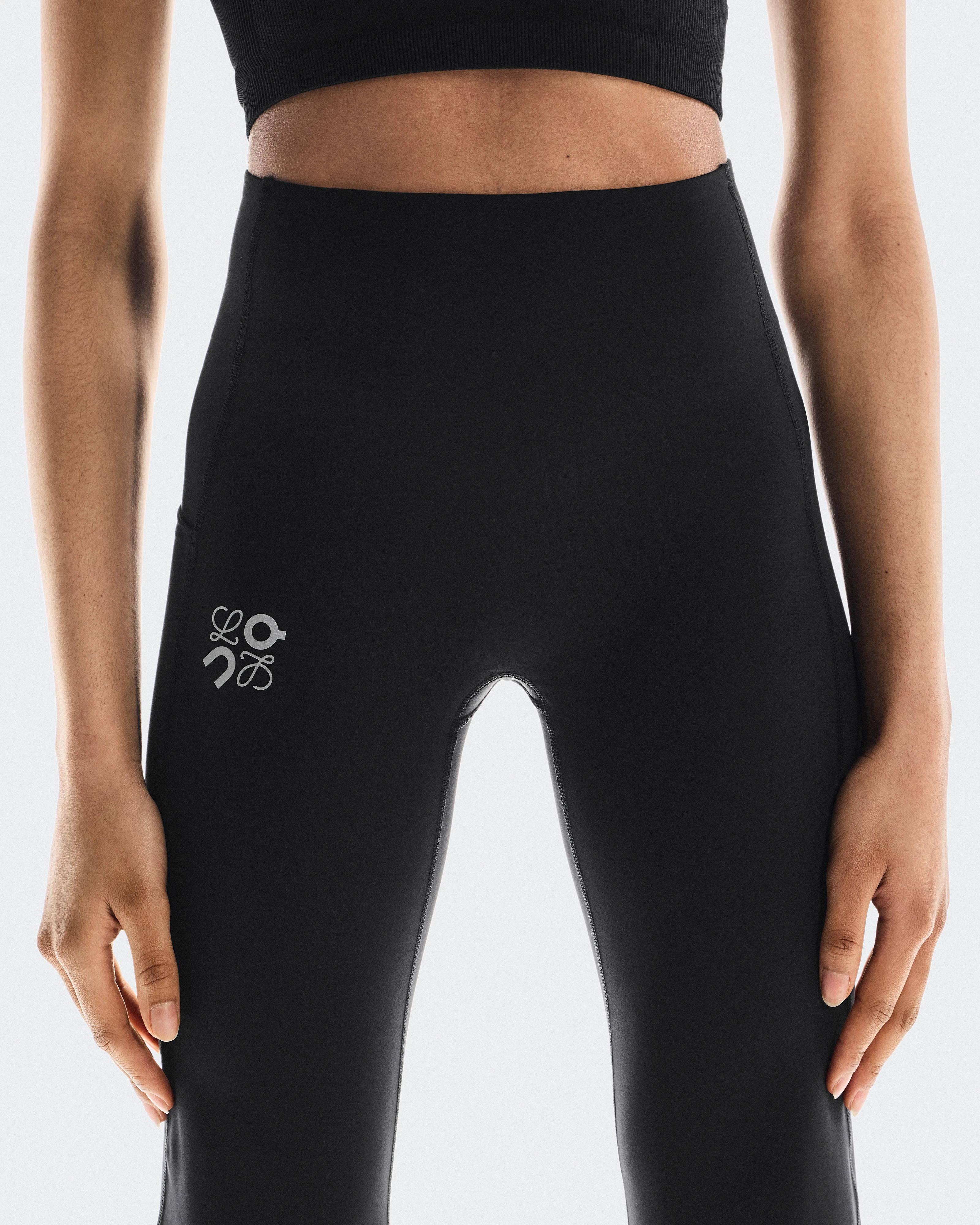 On Soft Bootleg Pants LOEWE Black Women Pants
