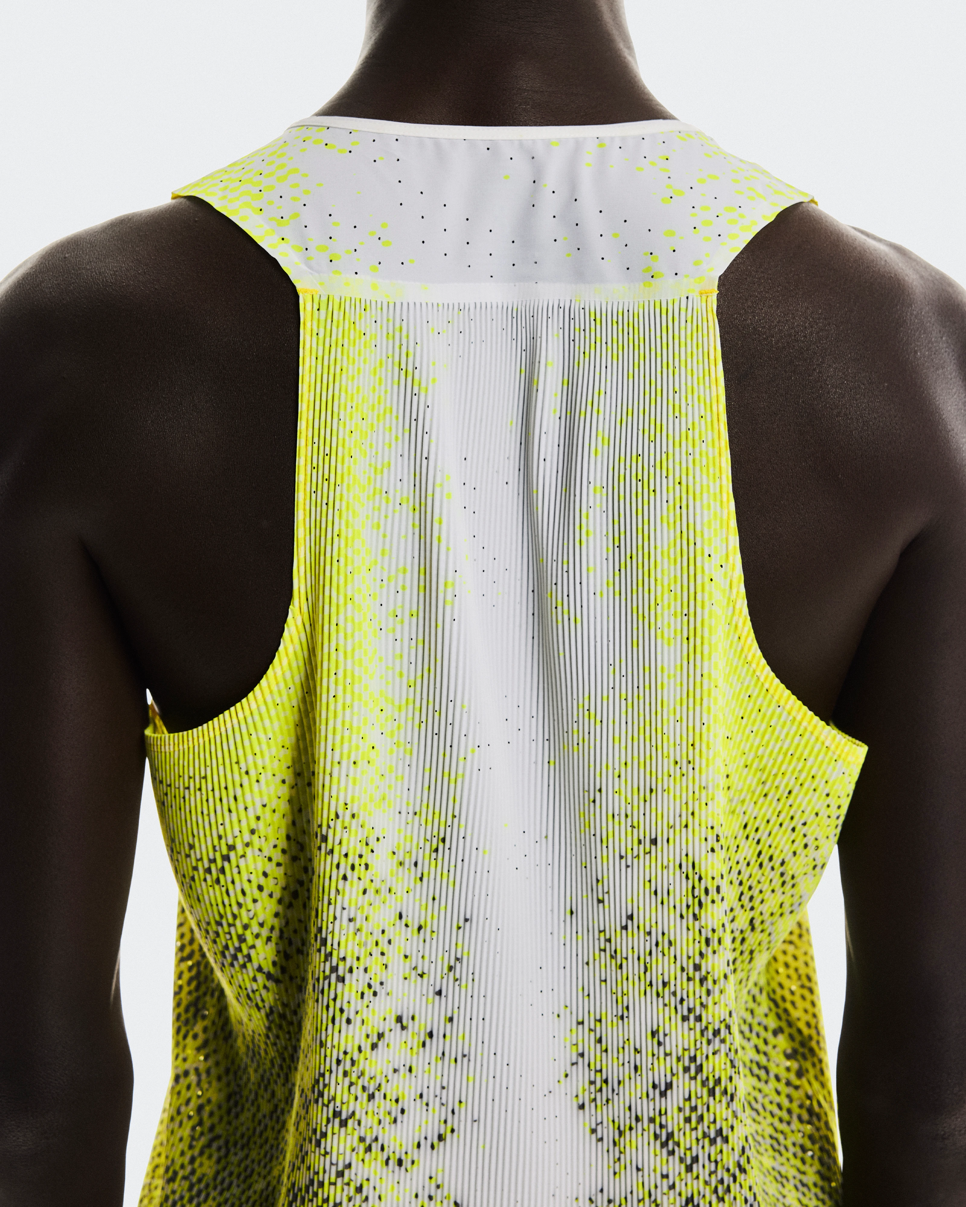 On Race Singlet Lime Men Tops and t-shirts