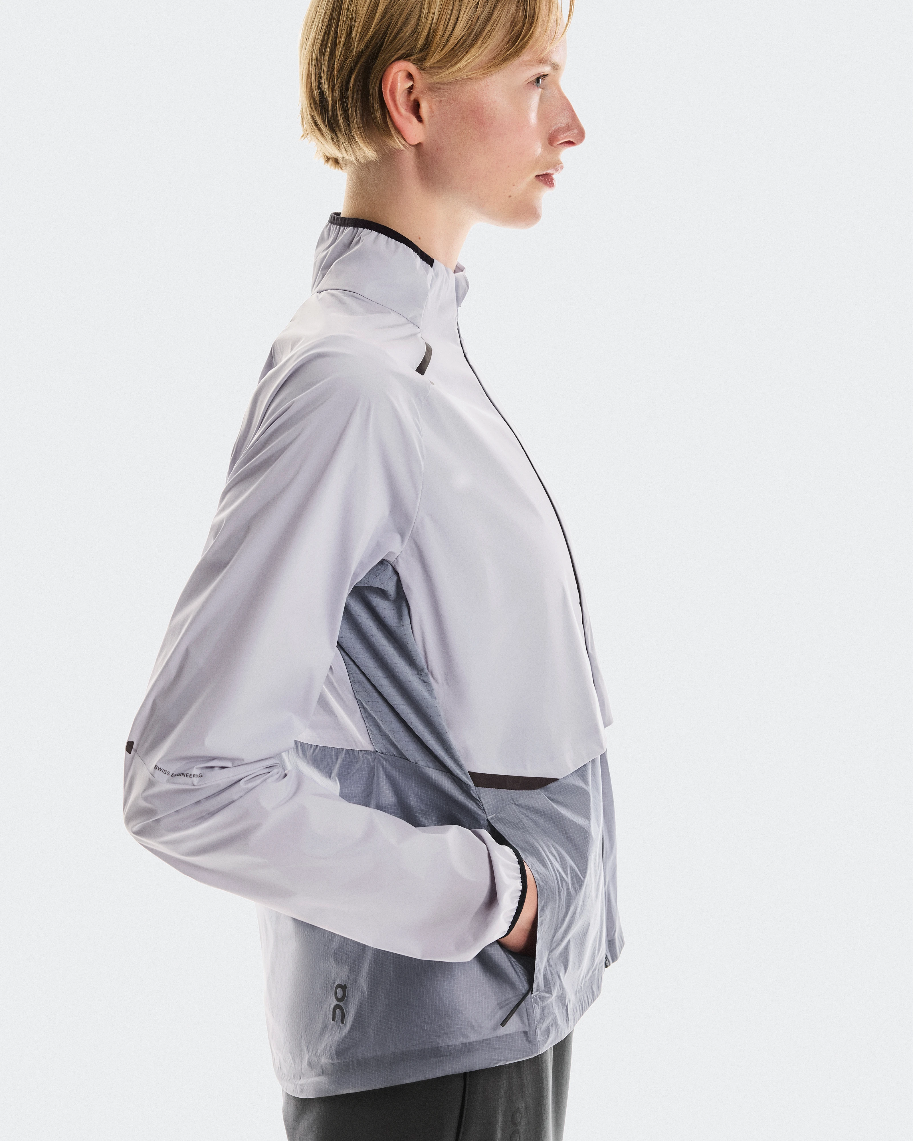 On Weather Jacket Nimbus & Lilac Women Jackets