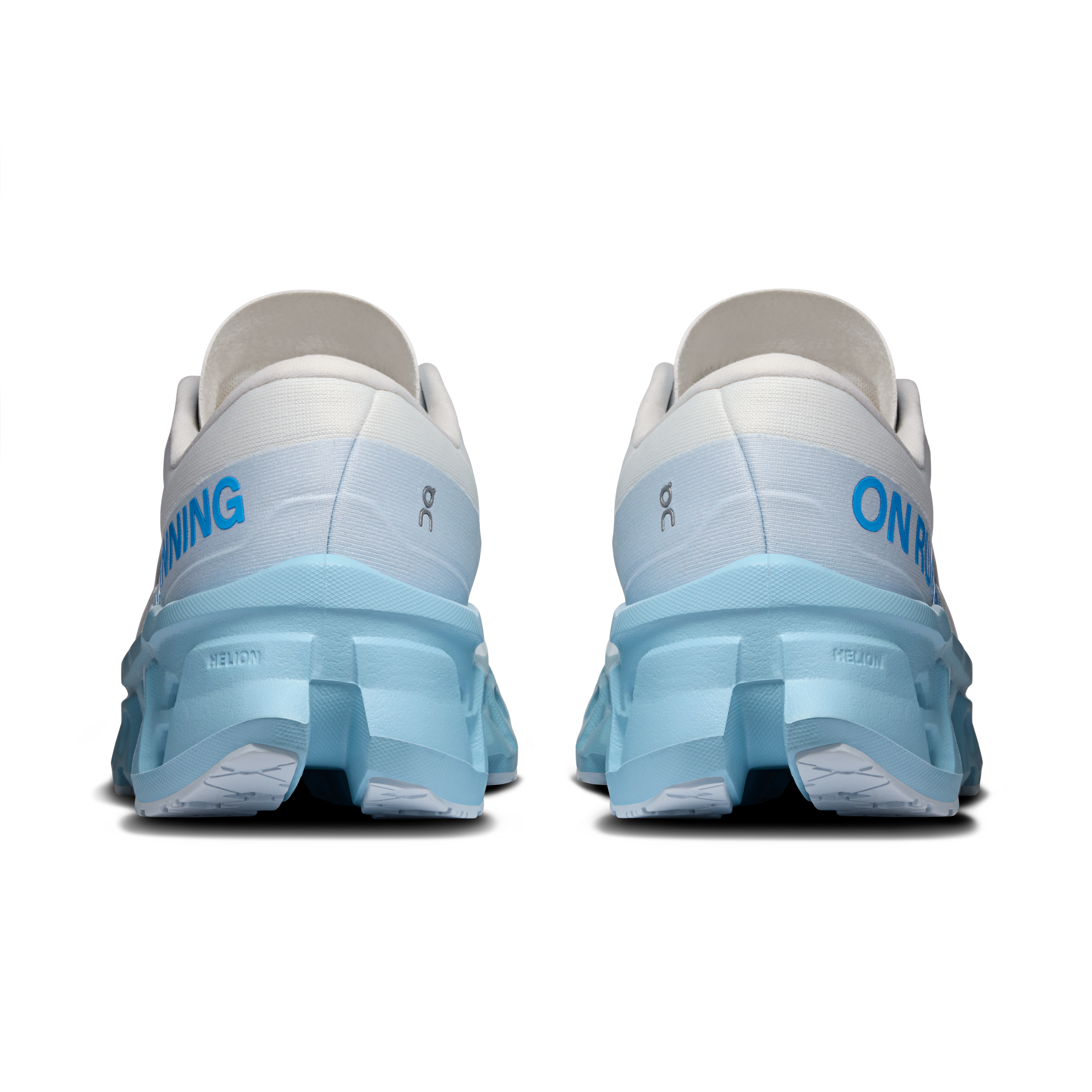 On Cloudmonster 3 Ivory & Topaz Feminino Corrida de rua Tênis