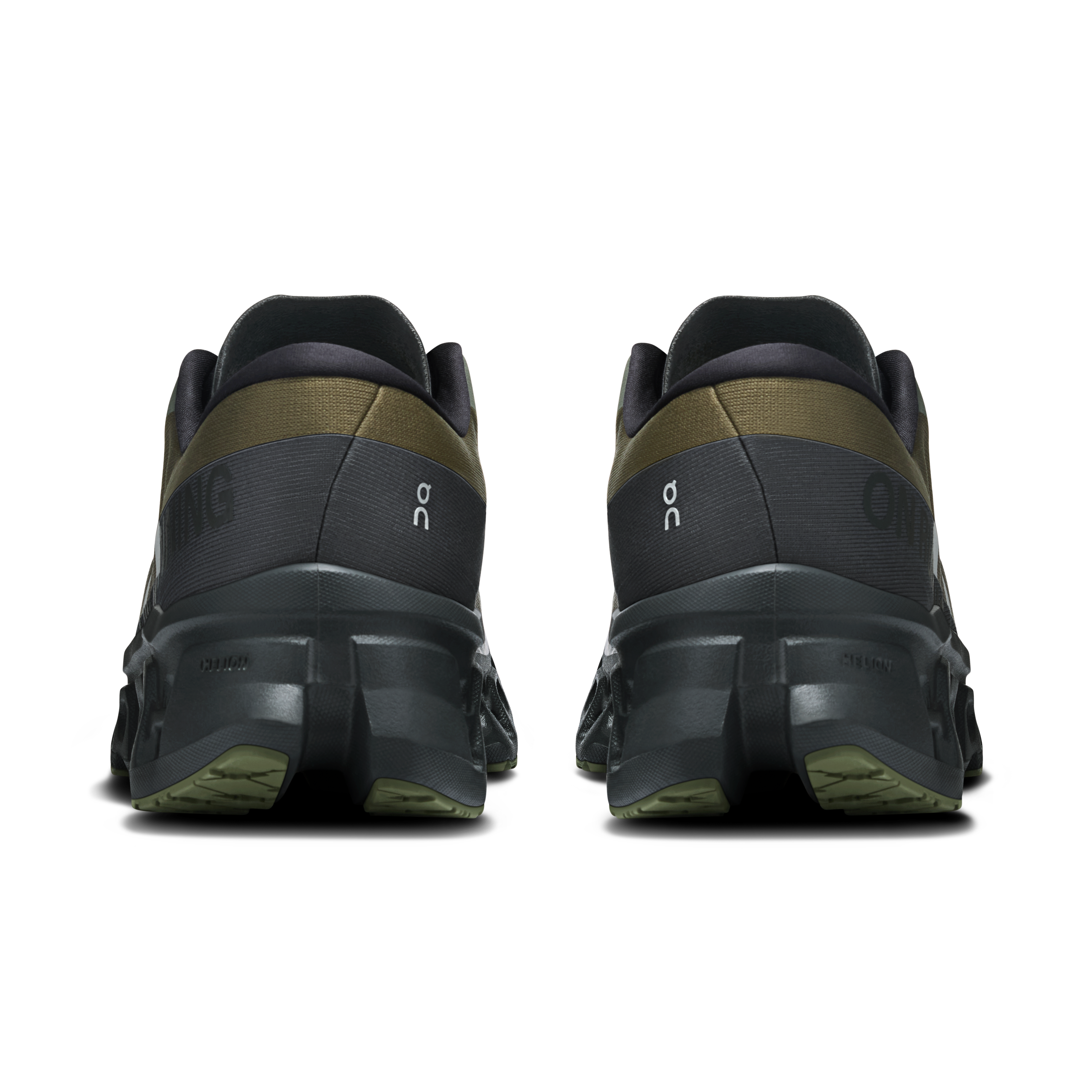 On Cloudmonster 3 Olive & Eclipse 남성 로드 러닝 신발