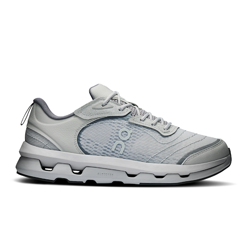 On Women's Cloudzone Moon Lifestyle Shoe in Alloy/Rock, Size: 9.5, Recycled Polyester