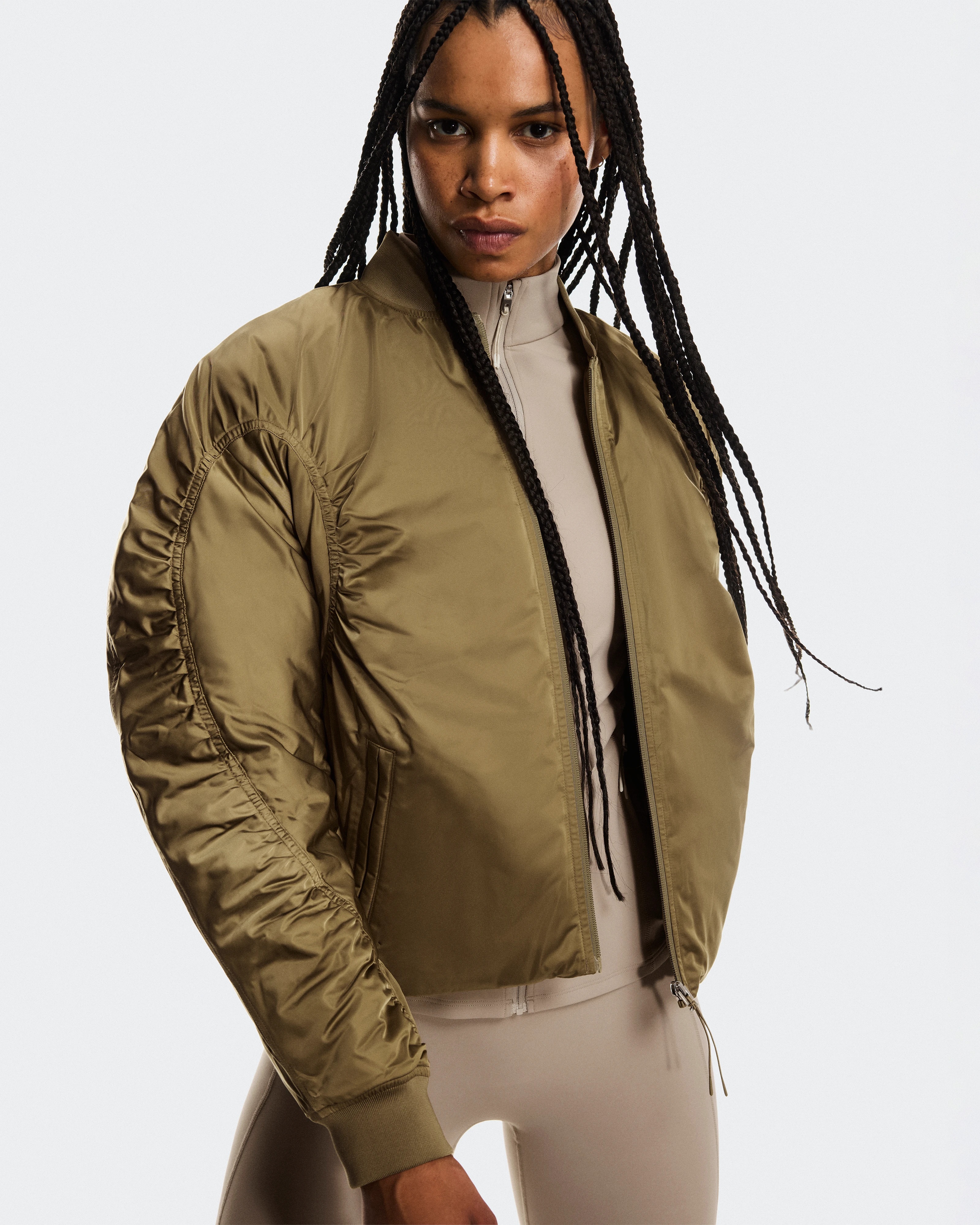 On Bomber Jacket Nutmeg Women Jackets