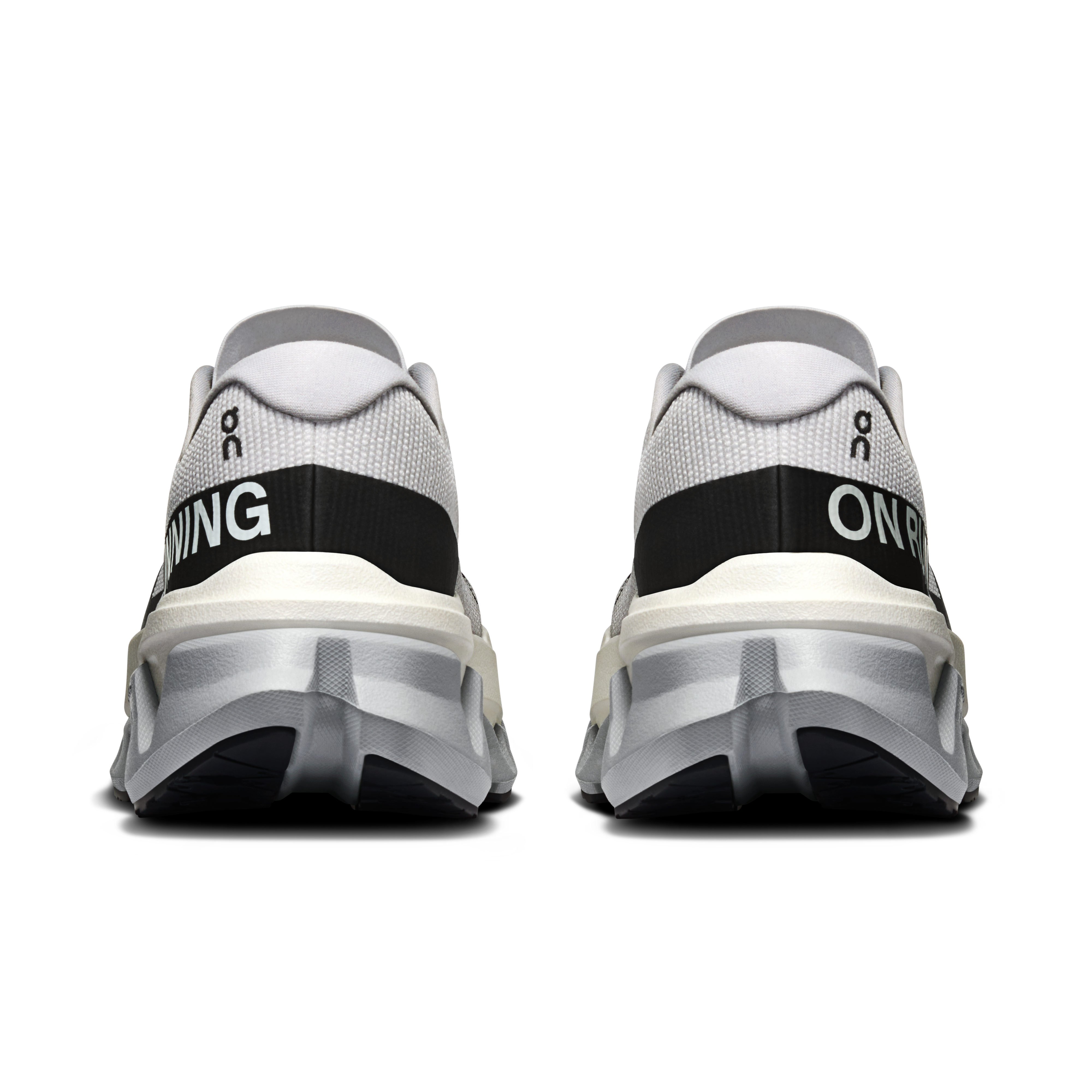 On Cloudmonster 3 Hyper Glacier & Black Women Road running Shoes